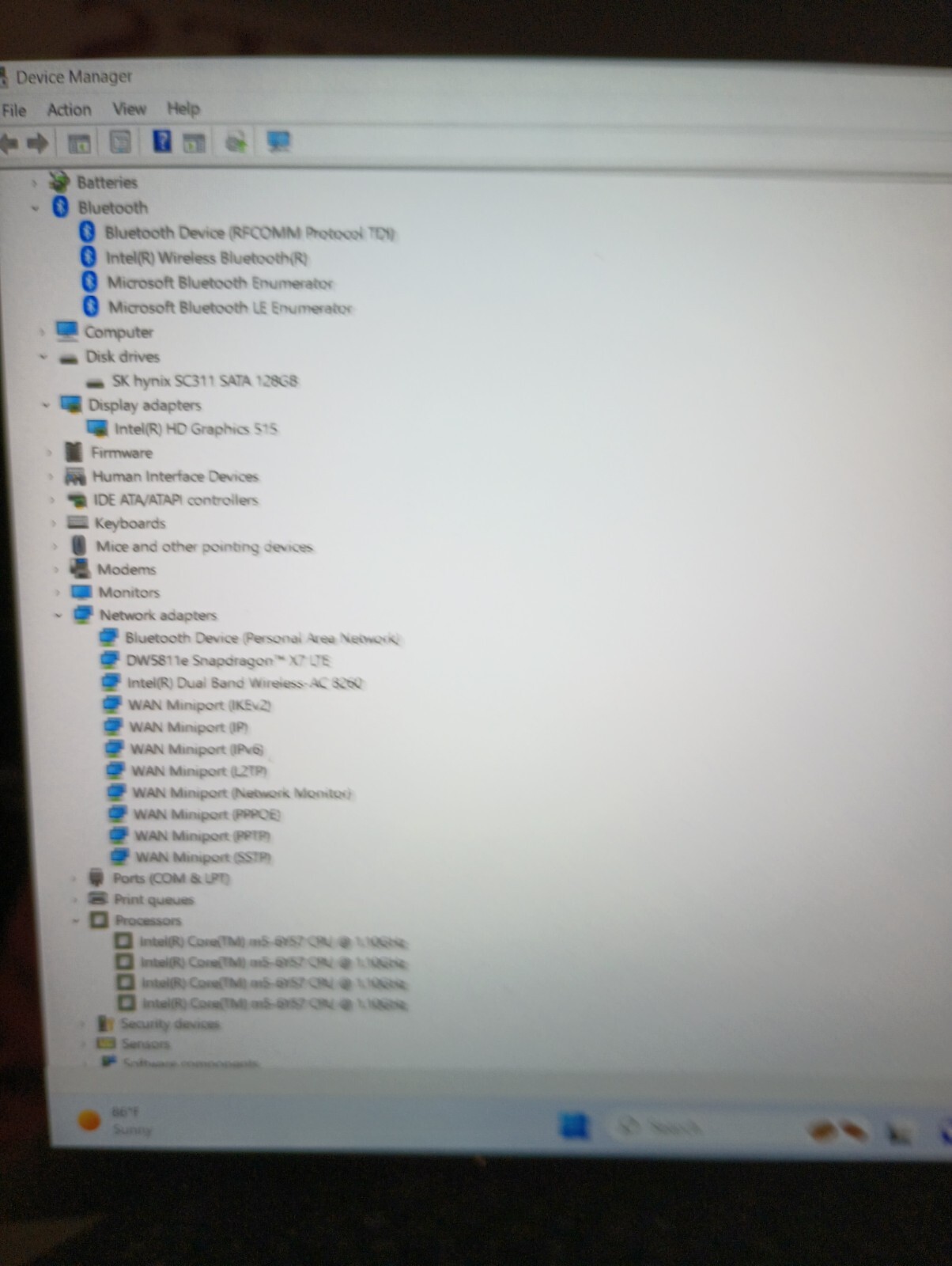 6071Latitude 5175w/charger.m5-6Y57.4GB.128GB SSD.10.6″FHD Touch.KB/Touchpad.Nice