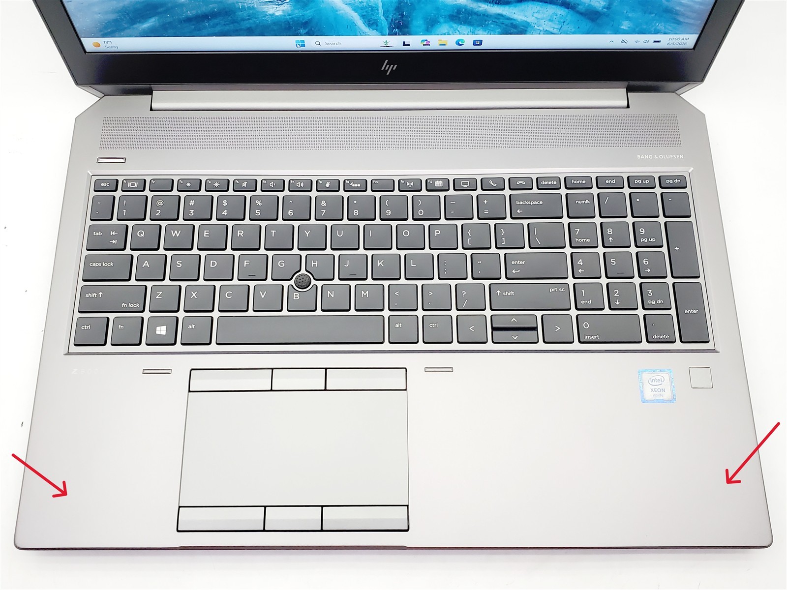 HP ZBook 15 G5 Workstation Xeon E-2176M 32GB 256GB NVMe Quadro P2000 W11Pro *A/C