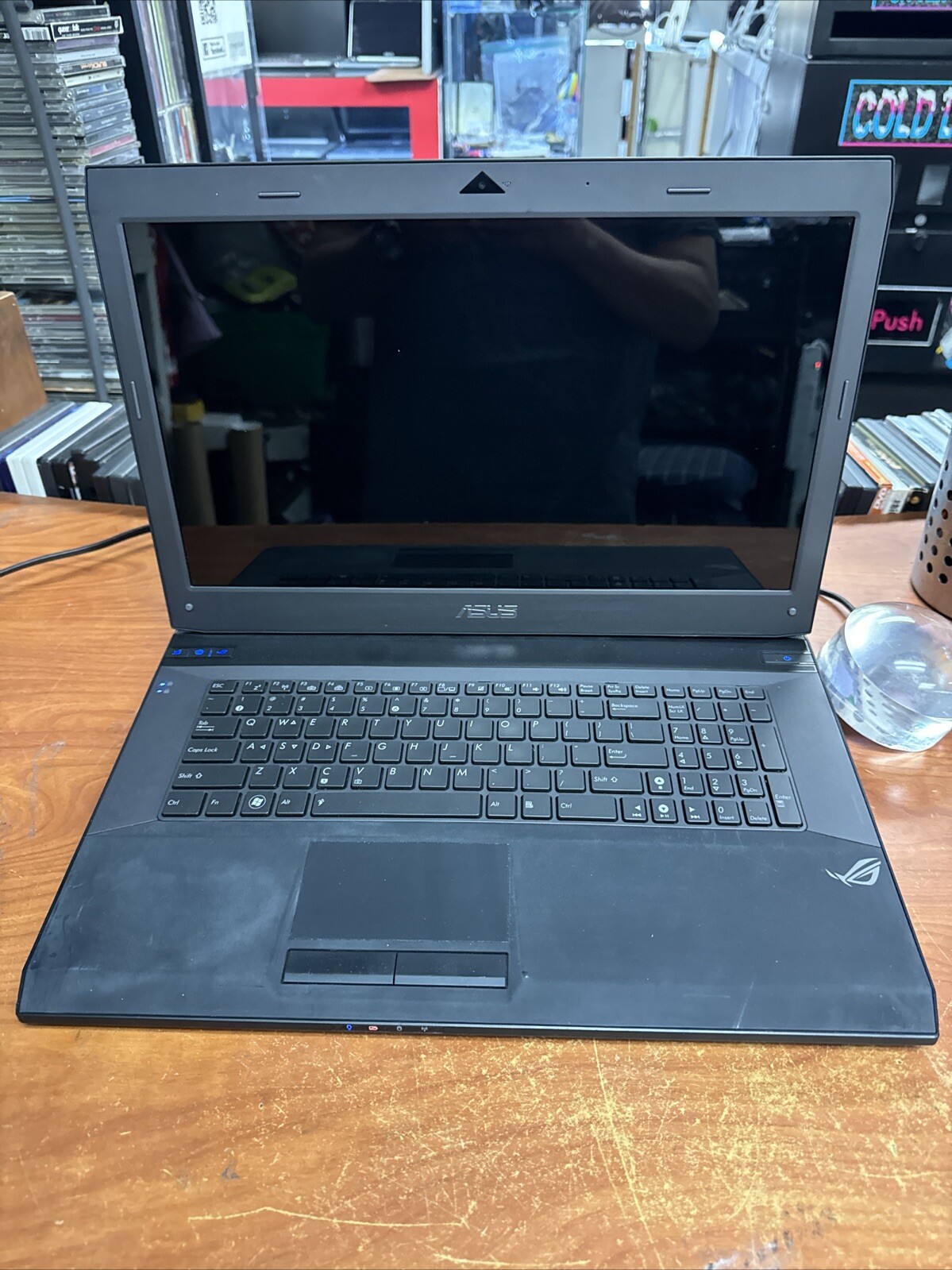 ASUS G73SW Blu-ray Drive Quad i7 @2.30GHz w/GTX460M |8G |NO HHD |BIOS PASSWORD |