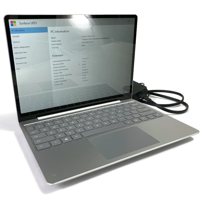 Microsoft Surface Laptop Go 2 12.4″ i5-1135G7 2.4GHz 16GB 256GB NVMe SSD – Win11
