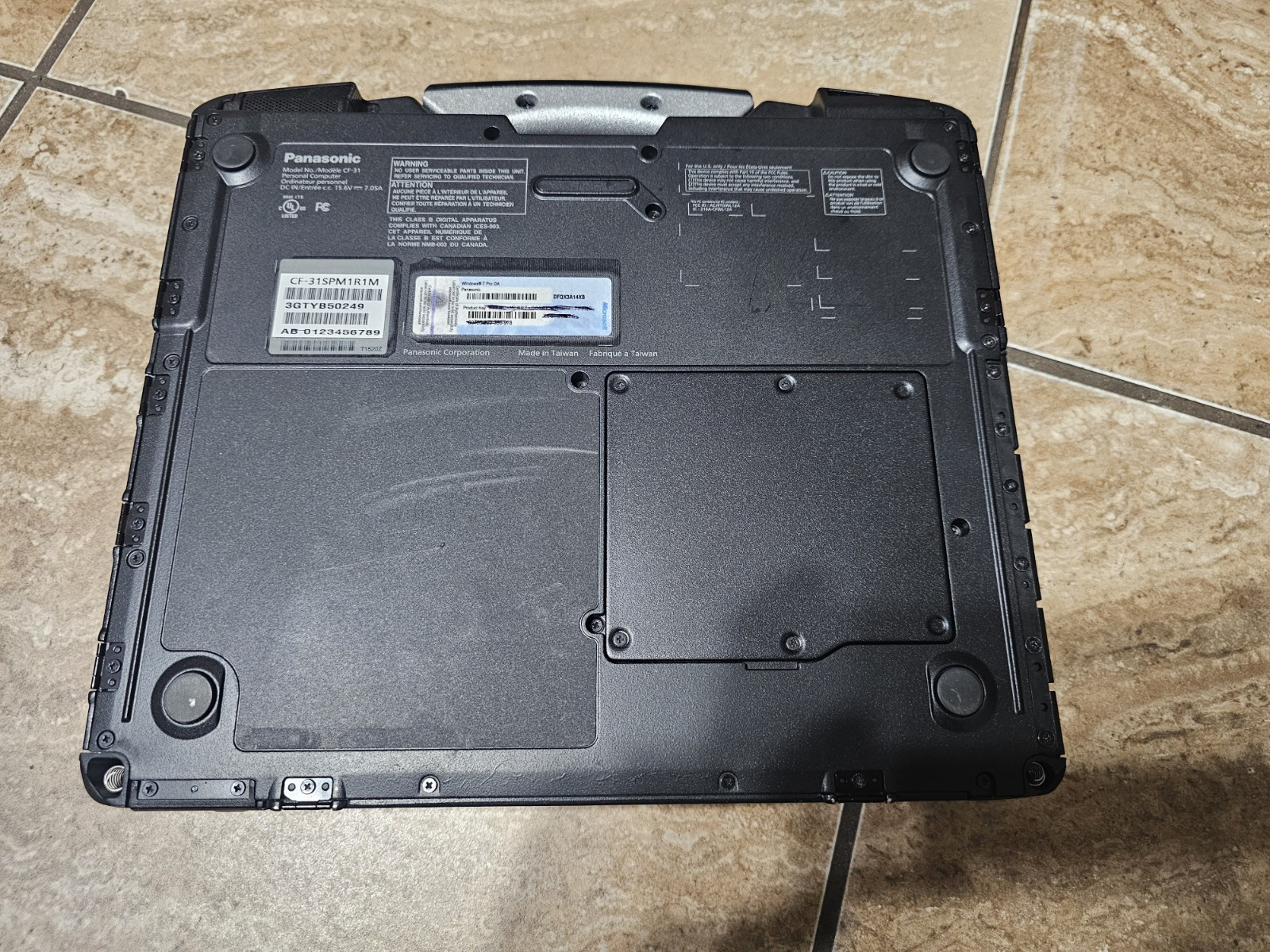 CF-31 Core i7-3520M@2.9✔️MK3✔️1TB SSD✔️TOUCH✔️WIN7P64✔️16GB✔️450 BIOS HRS✔️GPS