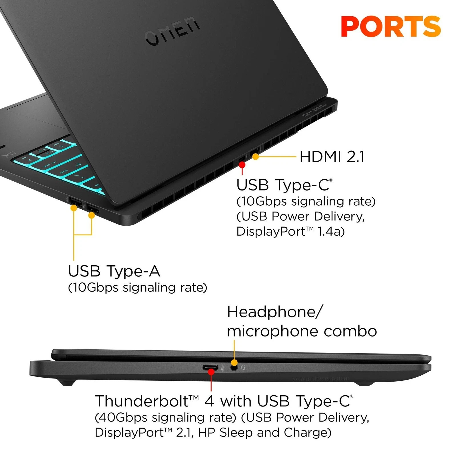 HP OMEN – Transcend 14″ 120Hz 3K OLED Gaming Laptop – Intel Core Ultra 9-285H…