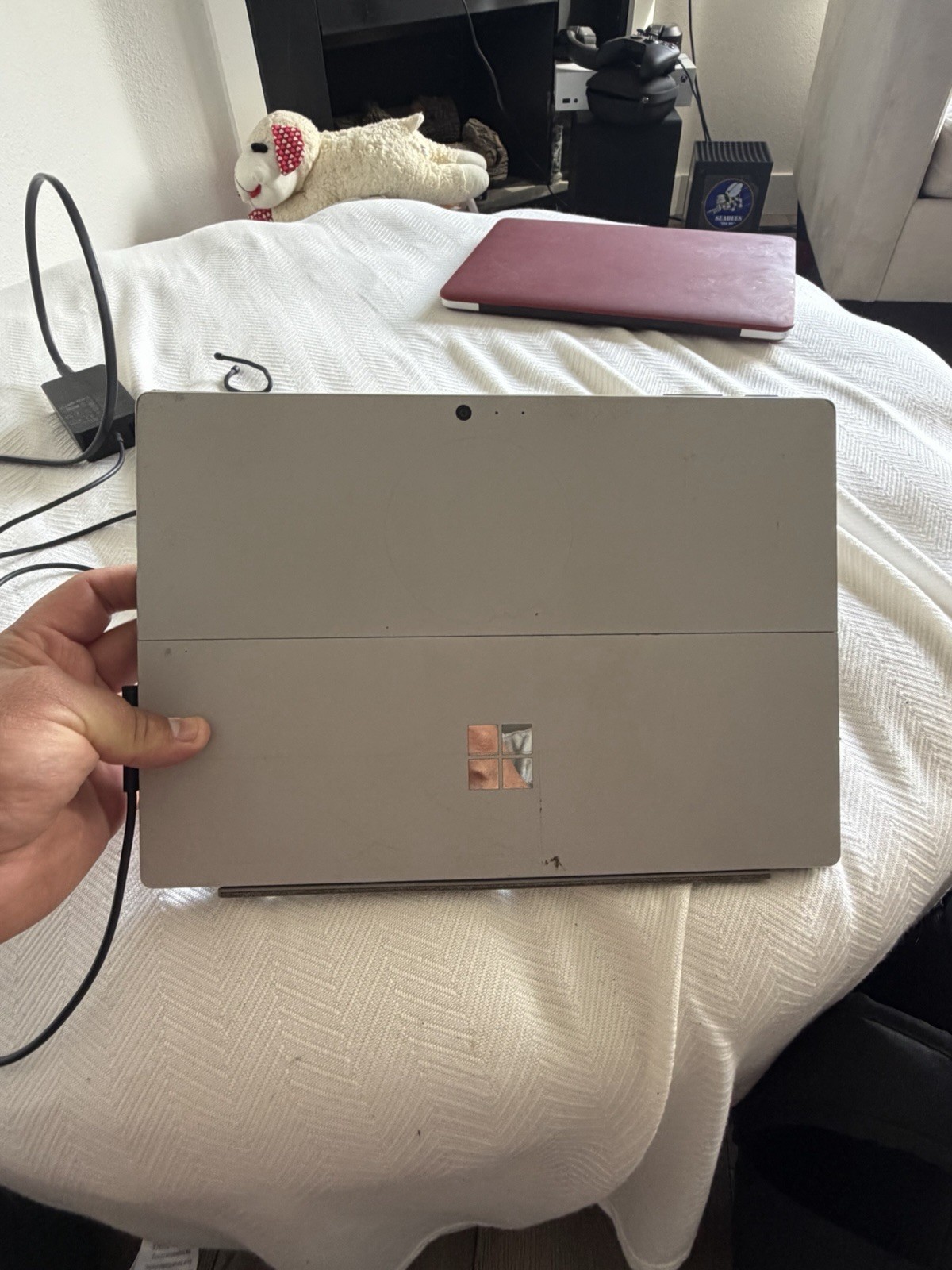 Microsoft Surface Pro Tablet/Laptop Convertible 12.3″ Silver Touchscreen Wi-Fi
