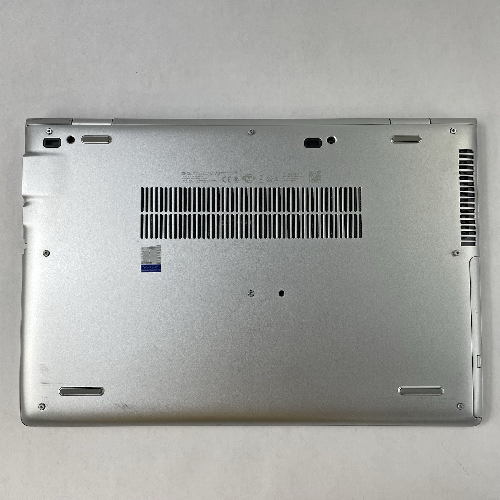 HP ProBook 650 G5 15.6″ i5-8265U 1.60 GHz 8 GB RAM No SSD/OS/AC – No Sound