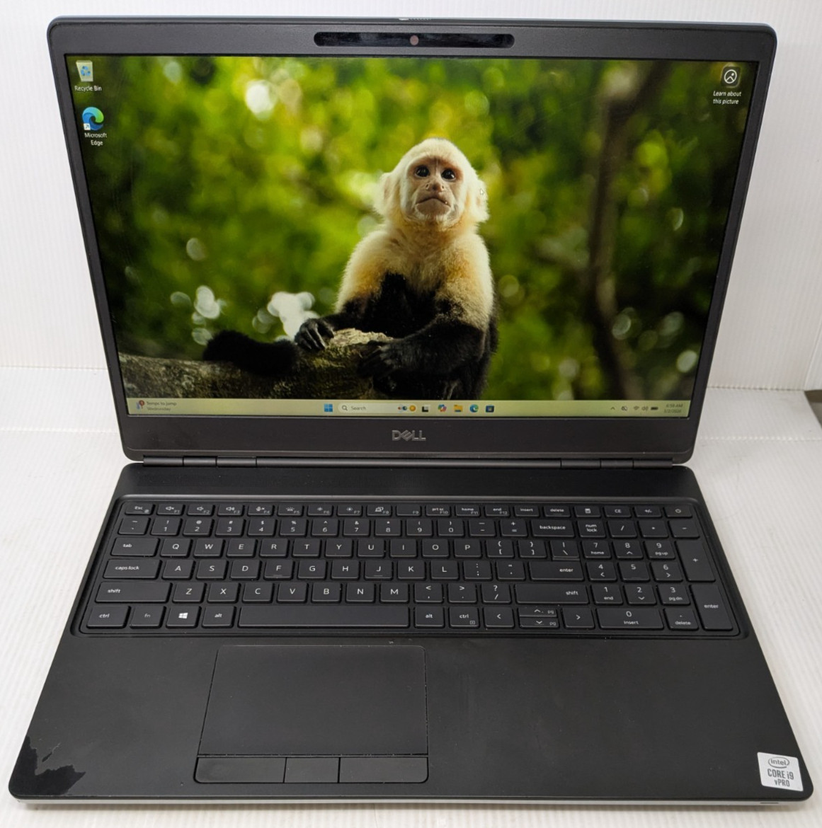 Dell Precision 7550 15.6″ i9-10885H 2.40GHz 32GB 512GB SSD W11P T1000 CHK1Q73