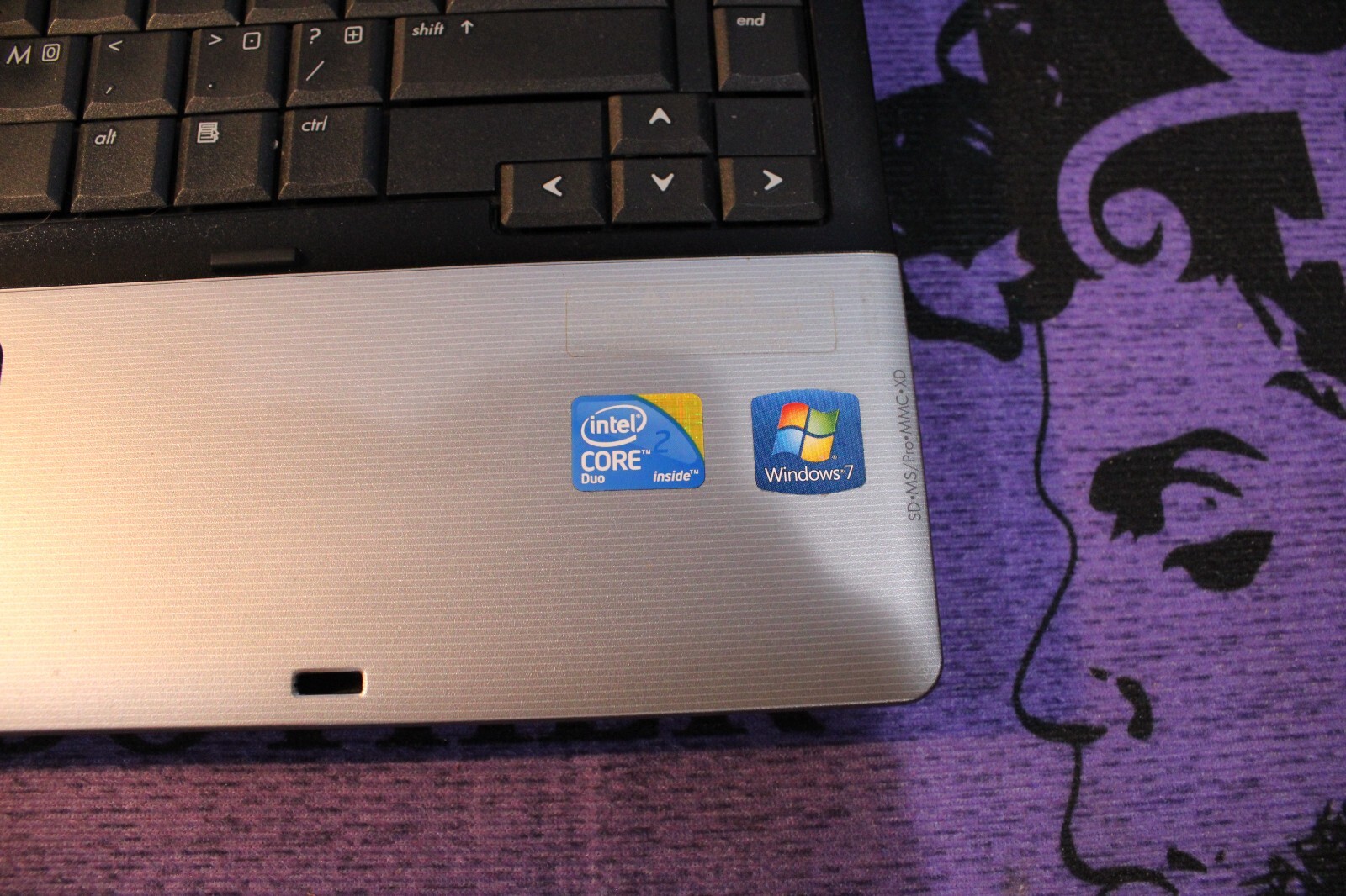 HP Compaq 6530b Intel Core 2 Duo CPU P8600 @2.40GHz 4GB 150GB HDD WINDOWS 7
