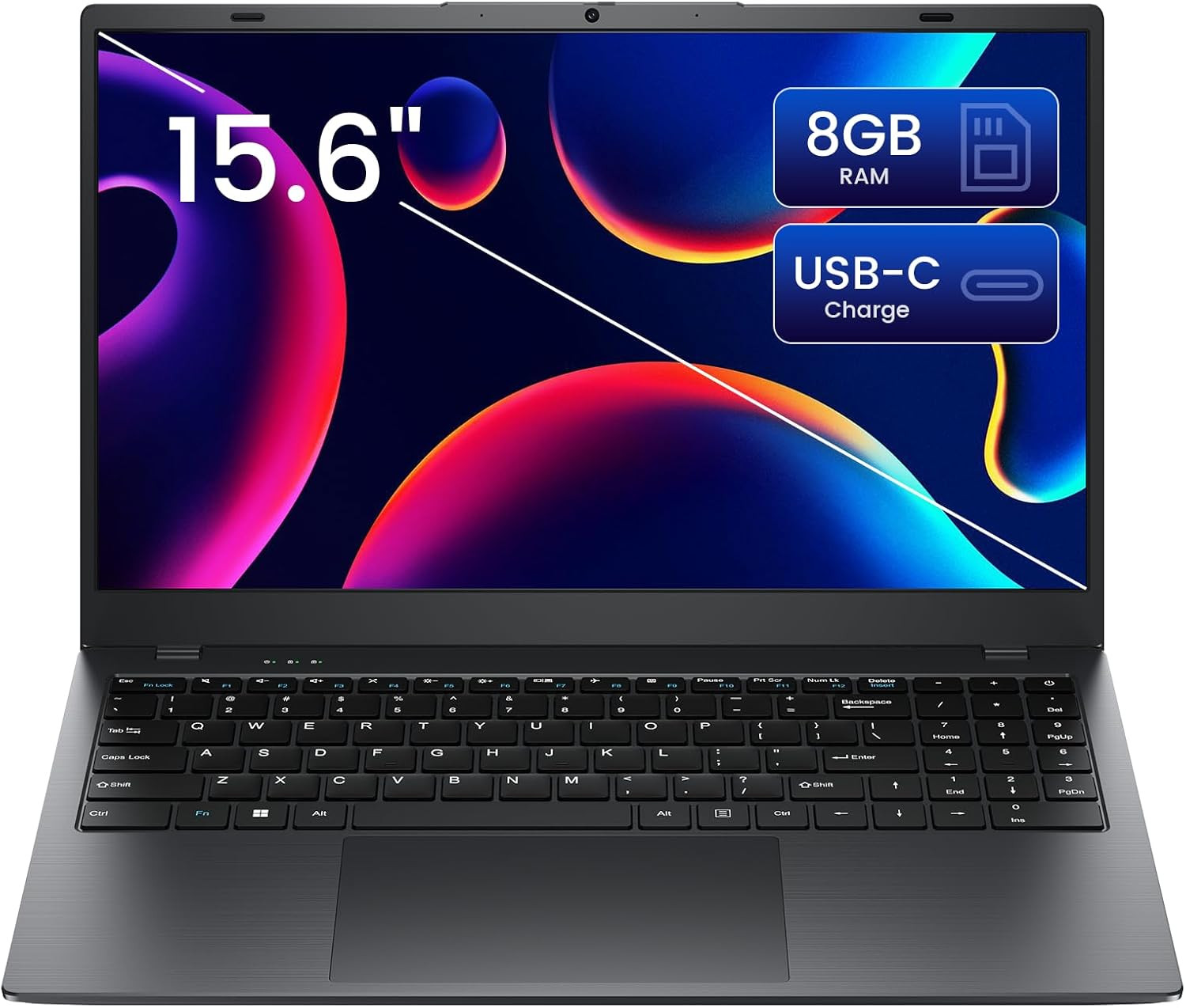 14 Inch Laptop Computer – 8GB RAM 128GB SSD Laptops with Pentium Gold 6500Y (Up
