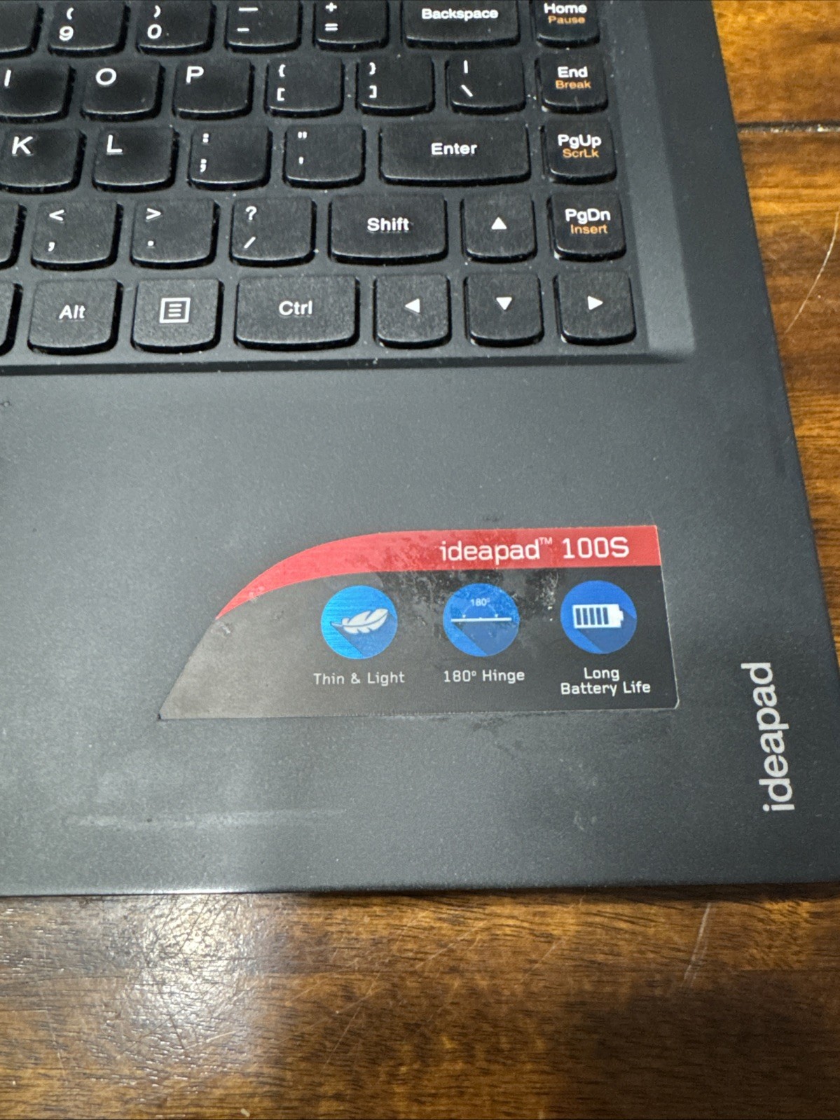 Lenovo Ideapad 100S-14IBR Laptop Celeron N3050 1.6GHz 2GB RAM 64GB HDD Bad Batt