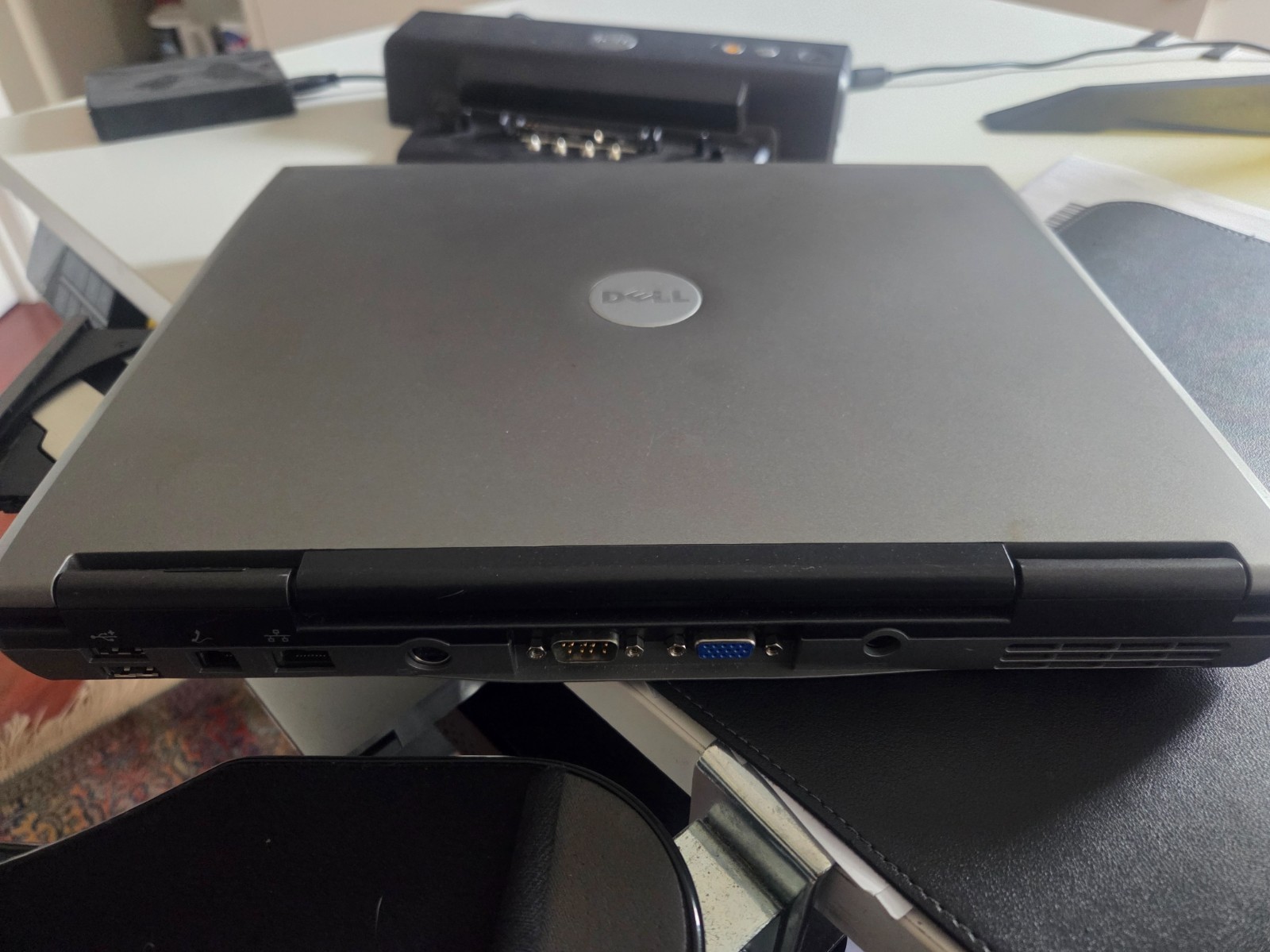 Dell Latitude D520 T5500 2GHz 2GB 80GB DW WXPP 15″ Laptop with Docking Station