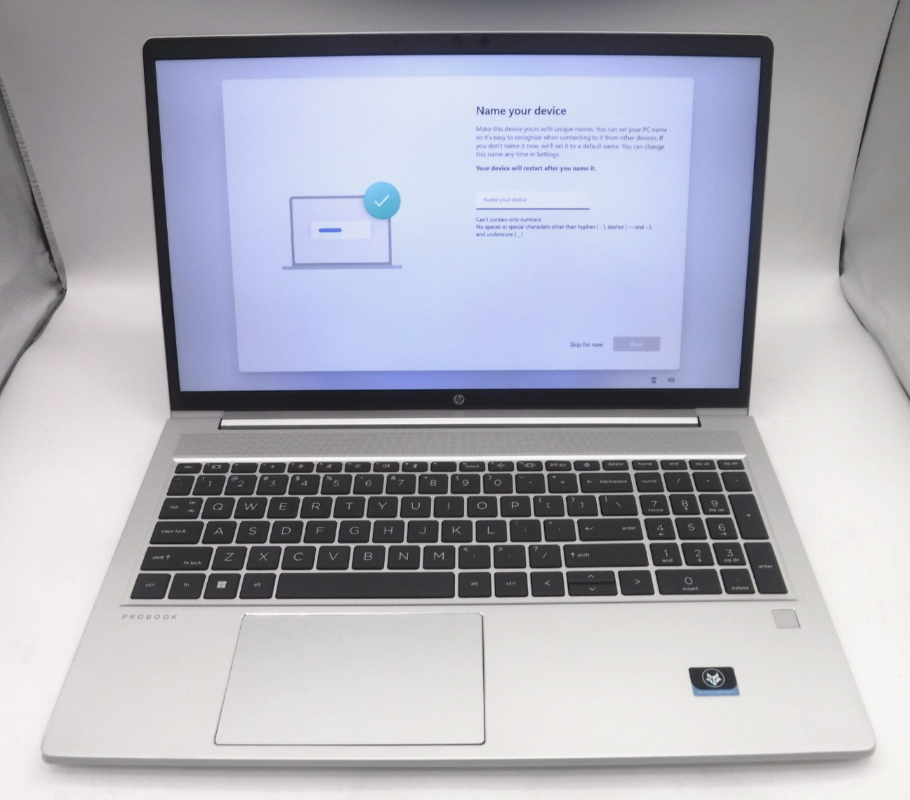 HP ProBook 455 G9 AMD Ryzen 5 5625U 3.6GHz 16GB RAM 15 in 256GB NVMe Win 11 Pro