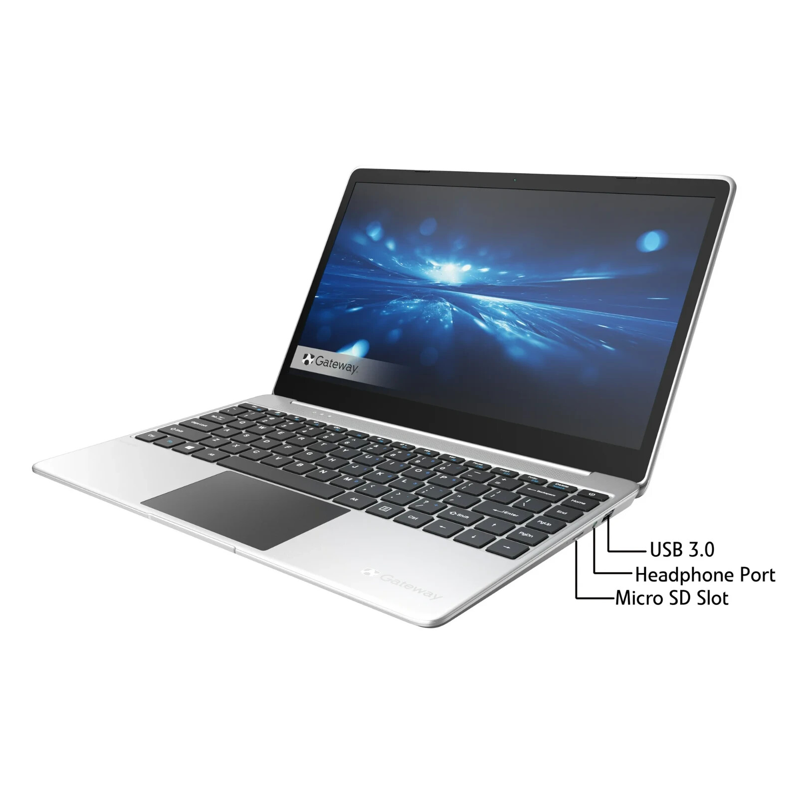 GATEWAY 14.1″ ULTRA SLIM NOTEBOOK, INTEL I5-1135G7, INTEL IRIS XE, SILVER