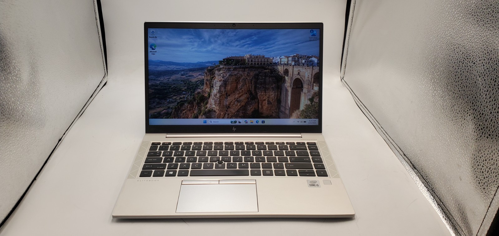 HP EliteBook 840 G7 Laptop Intel Core i5-10th Gen 8GB RAM 256GB SSD W11P