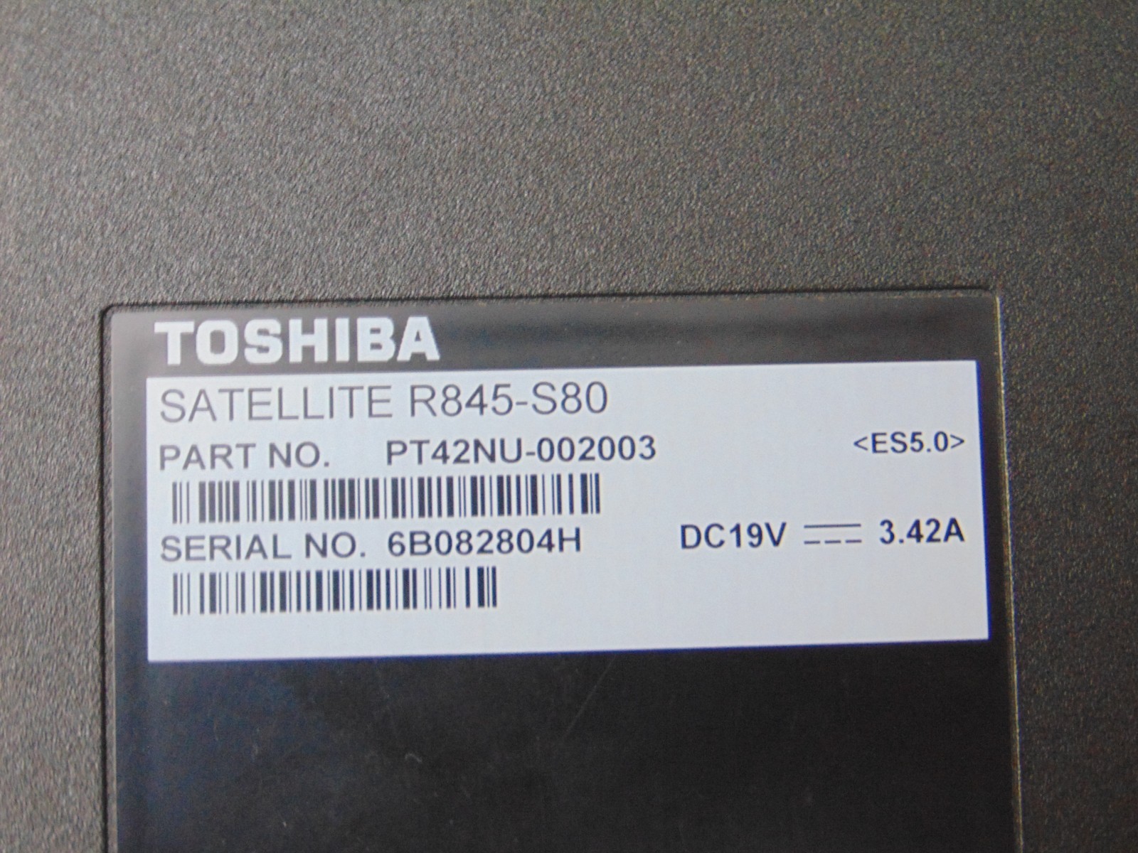 Toshiba Satellite R845-S80 Laptop i3-2310M 2.10GHZ 14″ 4GB 750GB DVD Windows 7
