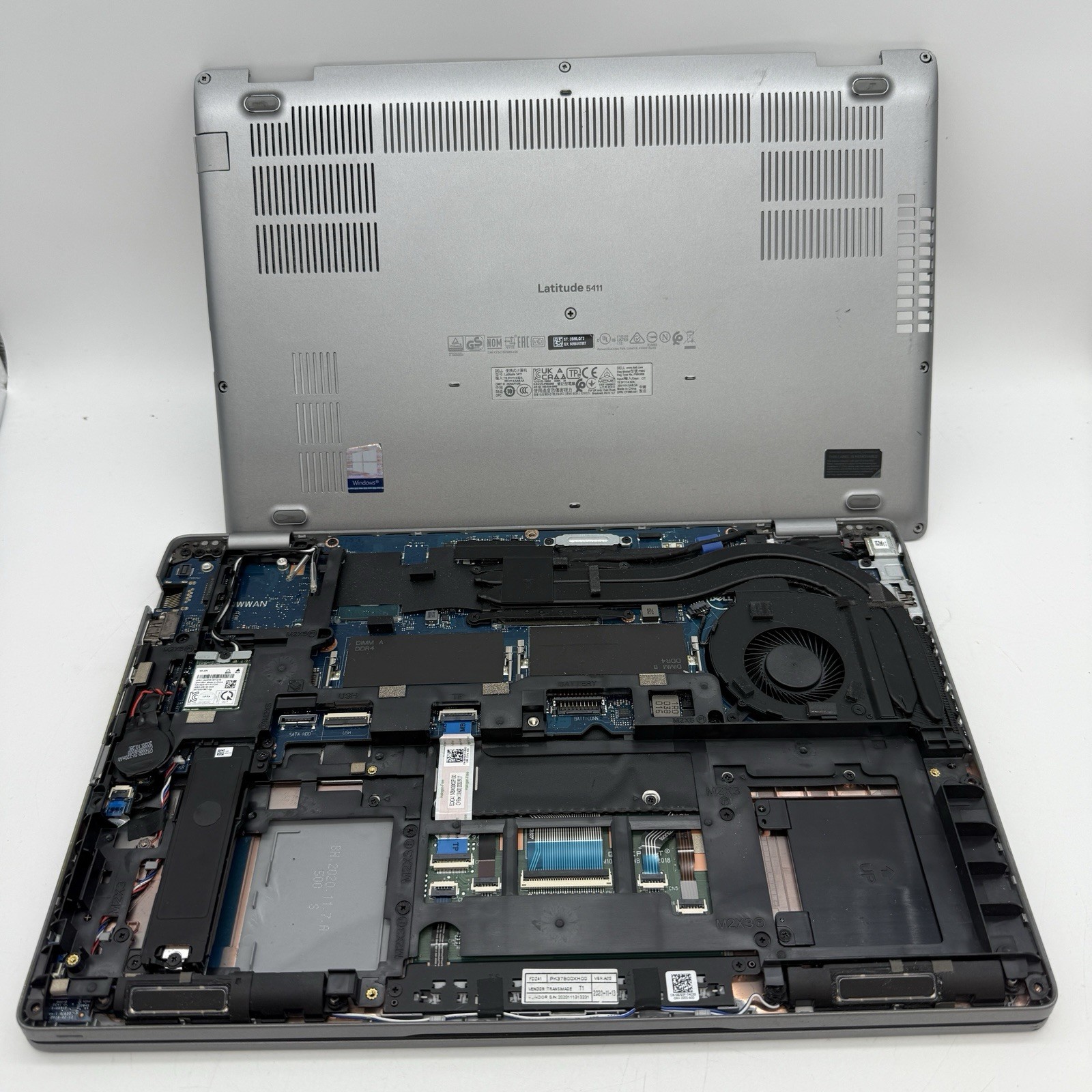 Dell Latitude 5411 14″ Intel i5-10400H Parts Repair No BATT RAM HDD -READ! – L49