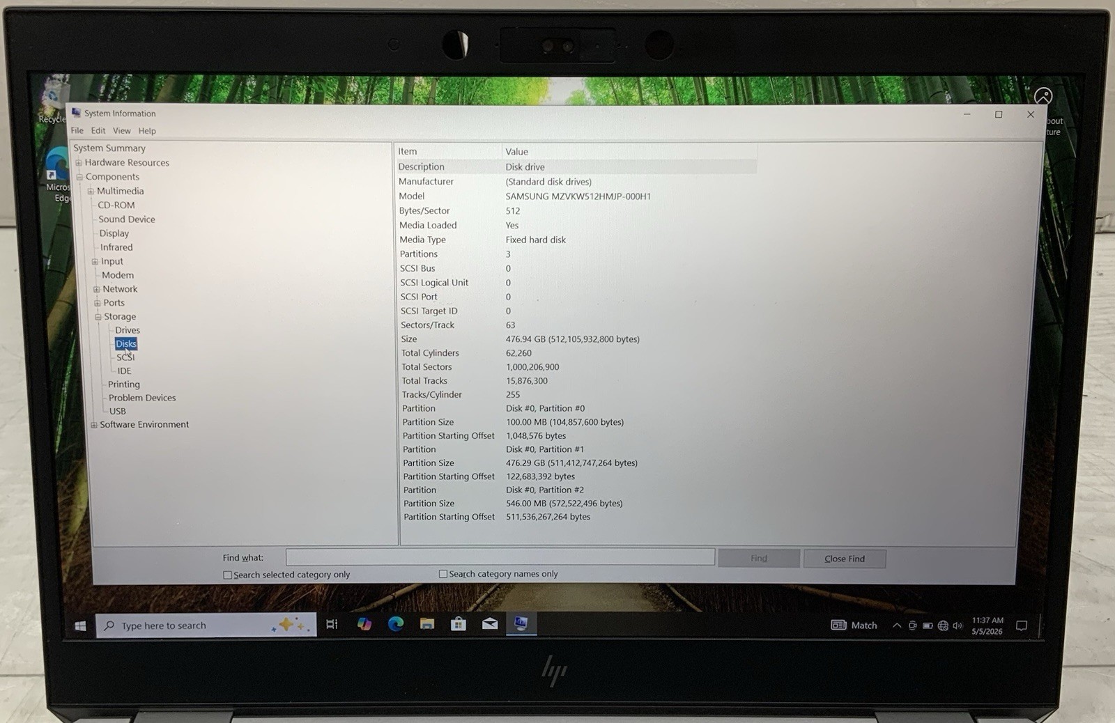 HP ZBook Studio G5 15.6″ – i7-8750H 32GB RAM, 512GB SSD, P1000, W10Pro