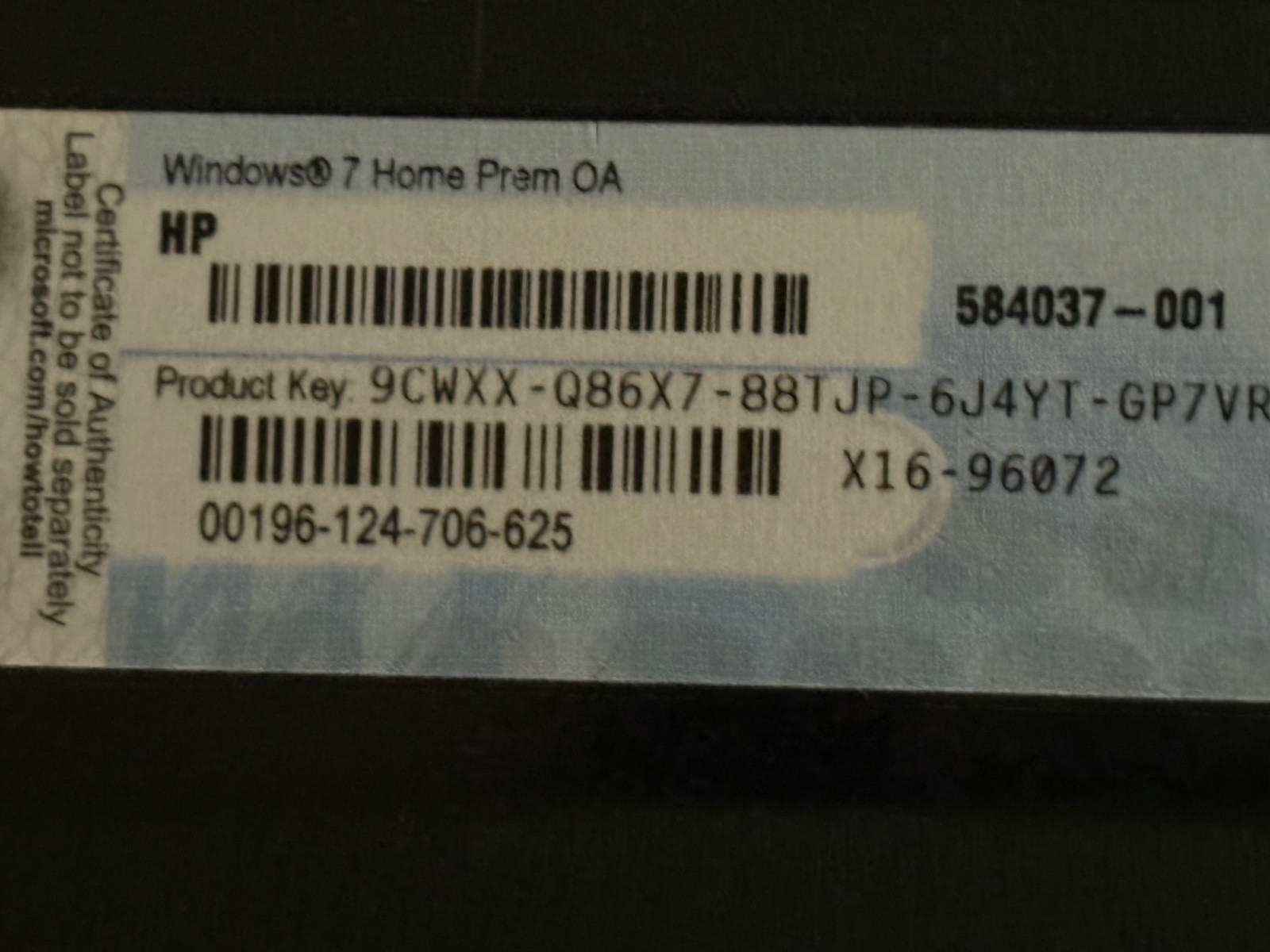 HP G62-340US 15.6″ Laptop | AMD 2.2GHz | 3GB RAM | 320GB | Windows 7 Activated