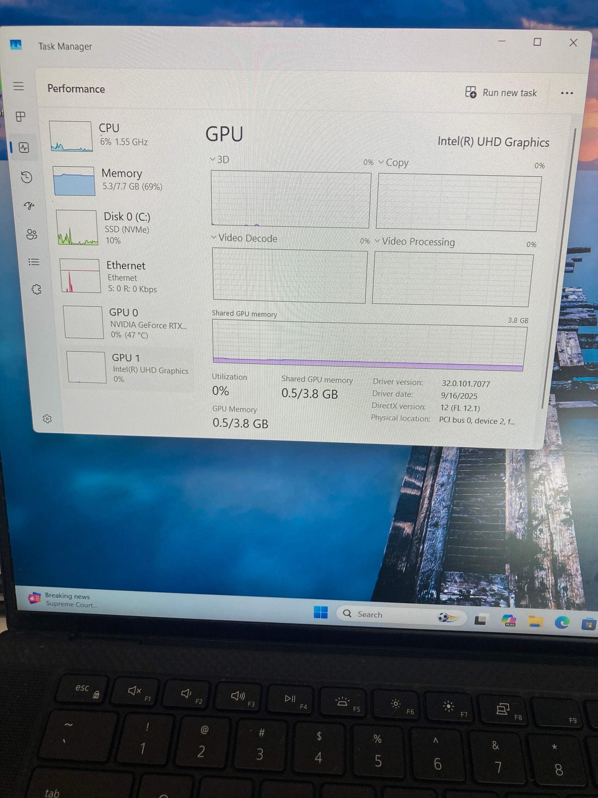 Dell XPS 9520 15.6″ i7-12700H 2.3GHz 8GB RAM 512GB SSD RTX 3050 GPU WIN 11
