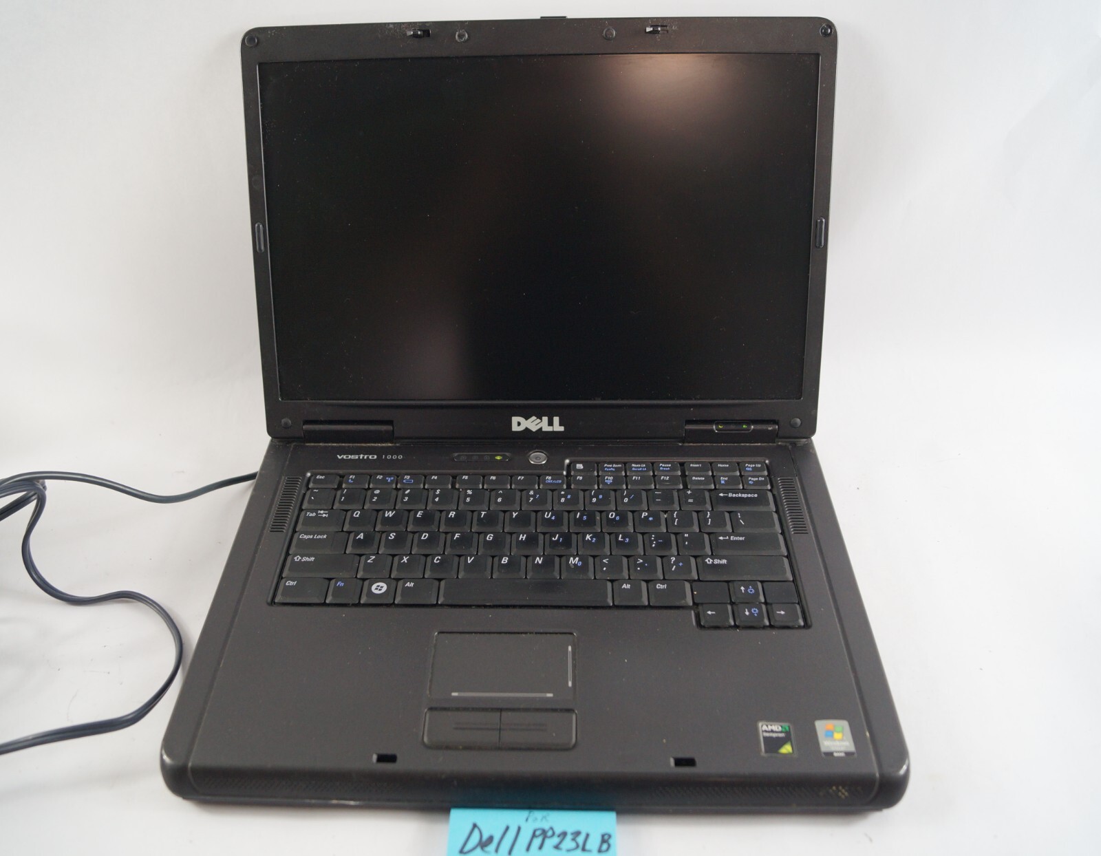 Dell Vostro 1000 PP23LB 15.4in 3GB Ram AMD 3600 2GHz 80GB Windows10 PoR C152