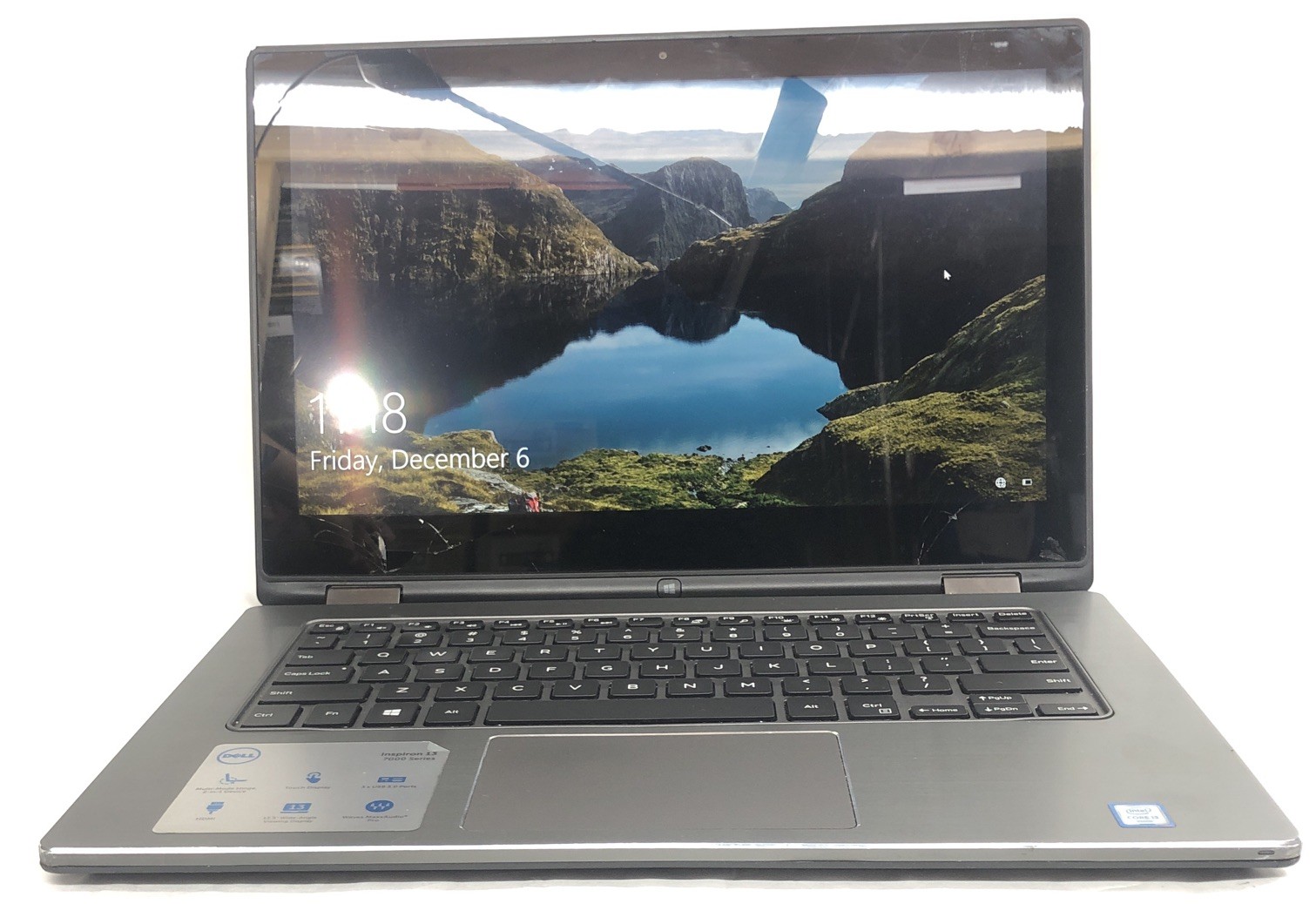 Dell Inspiron 13 7000, Intel Core i3-6100U @2.30GHz, 8GB RAM, 125GB SSD, W10