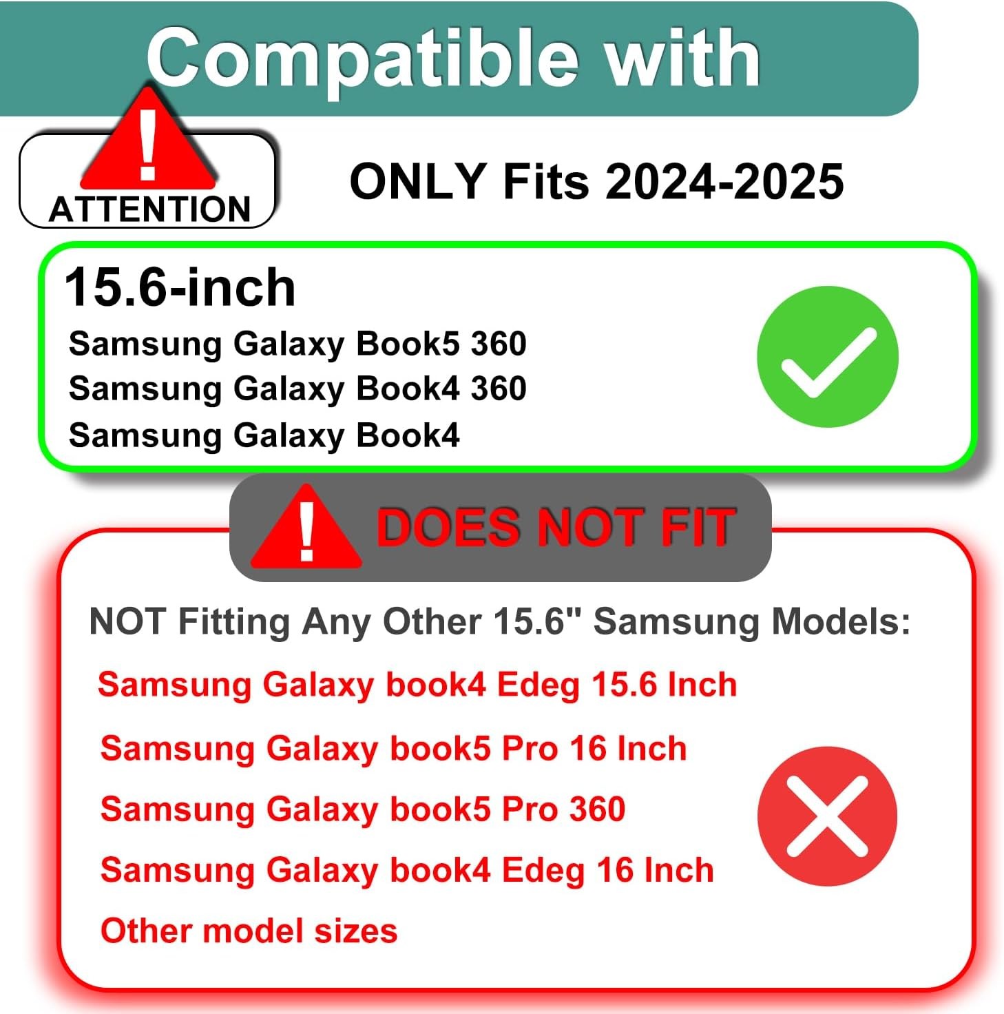 Screen Protector for 15.6″ Samsung Galaxy Book5 360 / Galaxy Book4 360 Laptop, 2