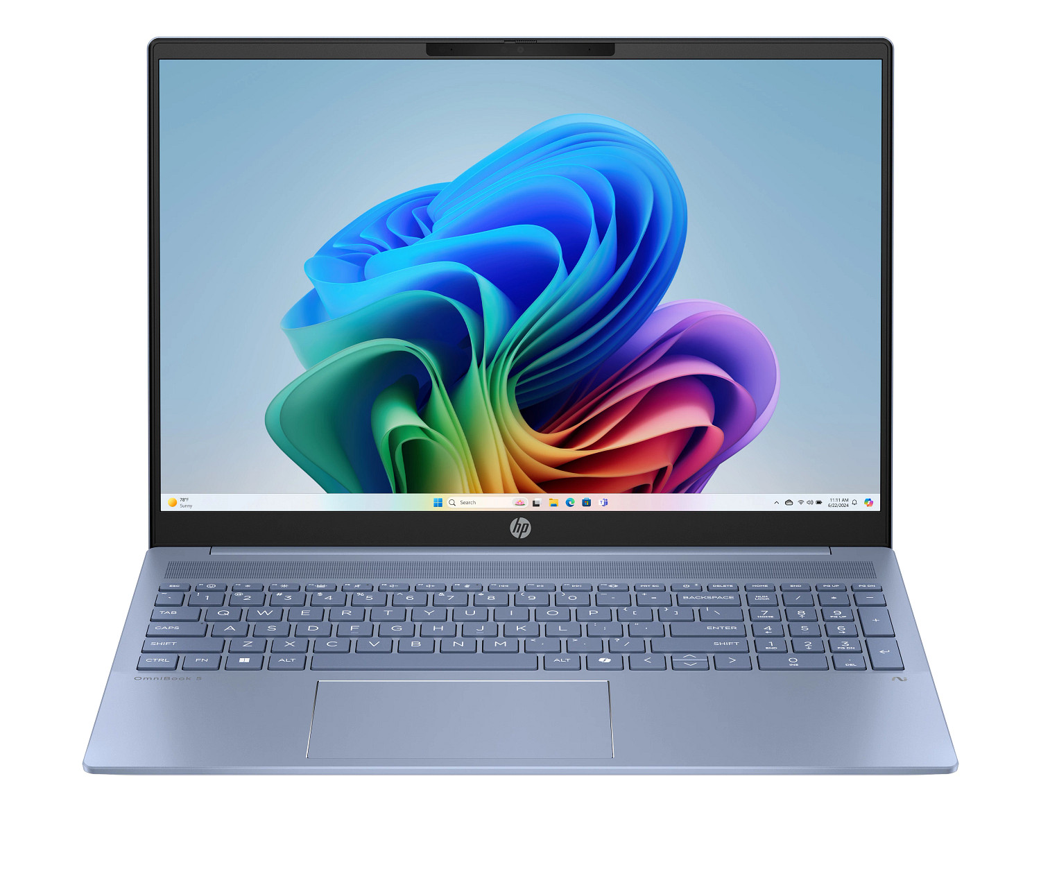 HP OmniBook 5 Touchscreen 16″ Laptop PC Ryzen AI 5 340 16GB 1TB SSD Backlit