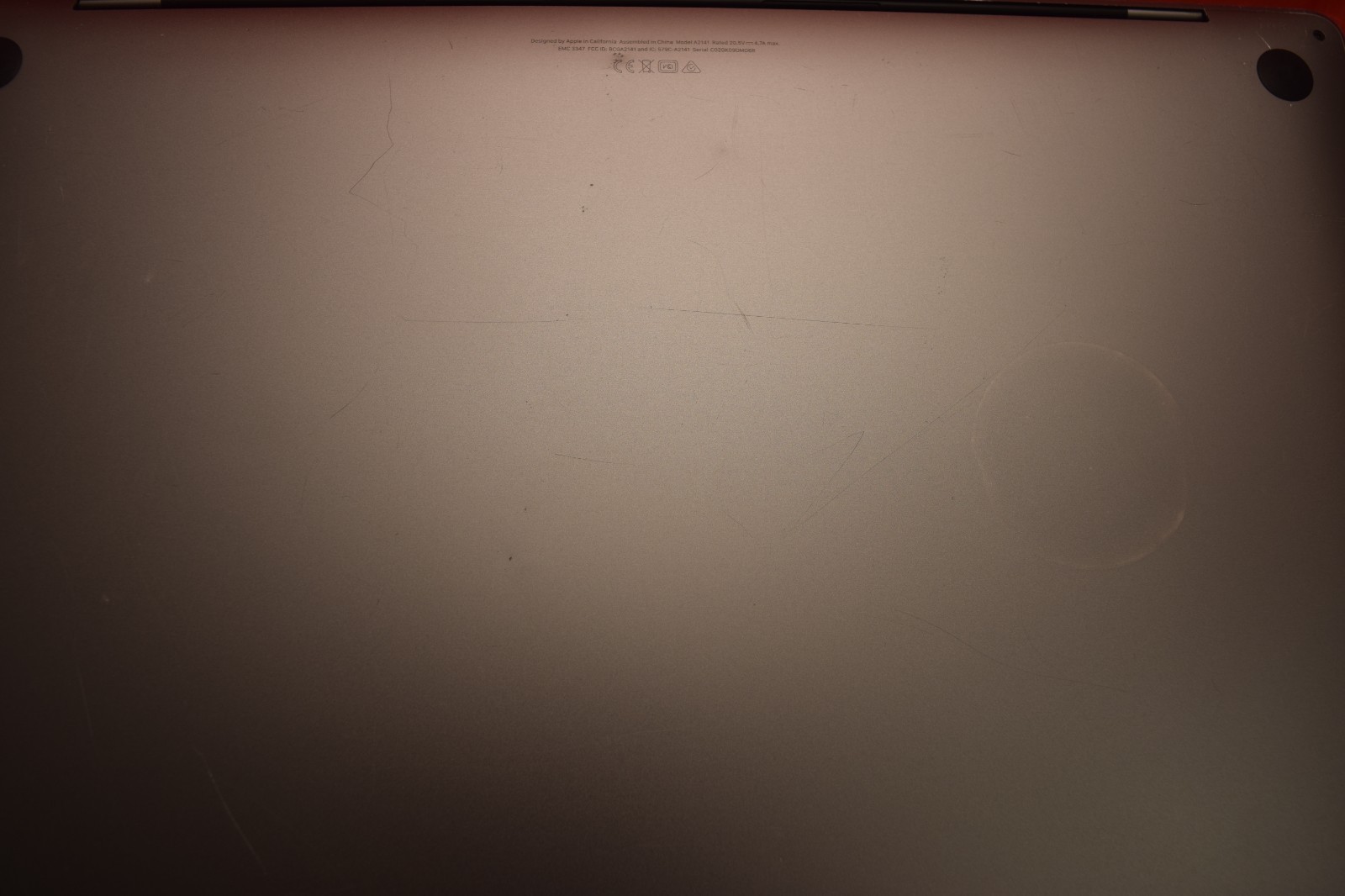 2019 Apple MacBook Pro A2141 16″ Core i7 2.60GHz 32GB DDR4 1TB SSD macOS Tahoe