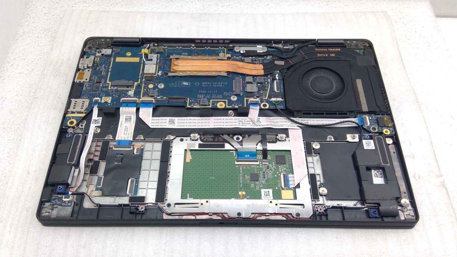 Dell Latitude 7420 14″ LT i5-1145G7@2.6GHz 16G RAM No HDD/Battery/Cover *READ*