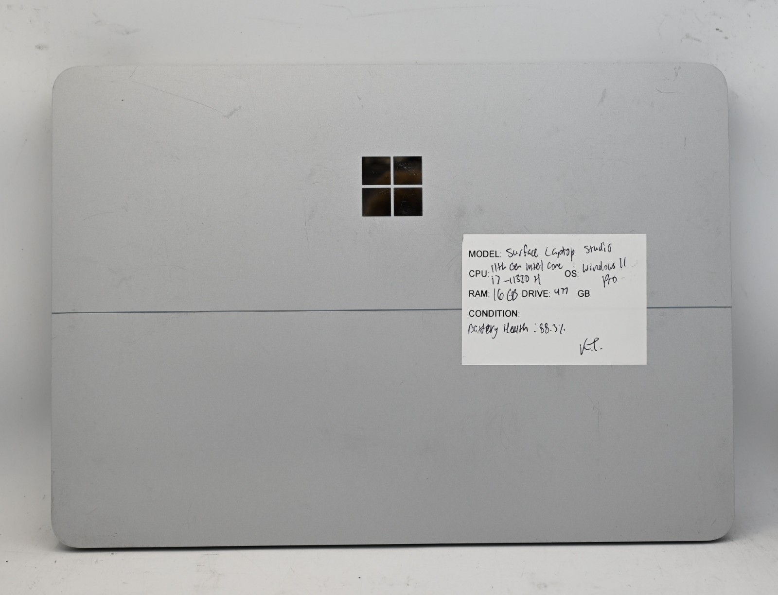 Microsoft Surface Laptop Studio i7-11370H 3.3GHz 16GB RAM 512GB SSD RTX 3050-Ti