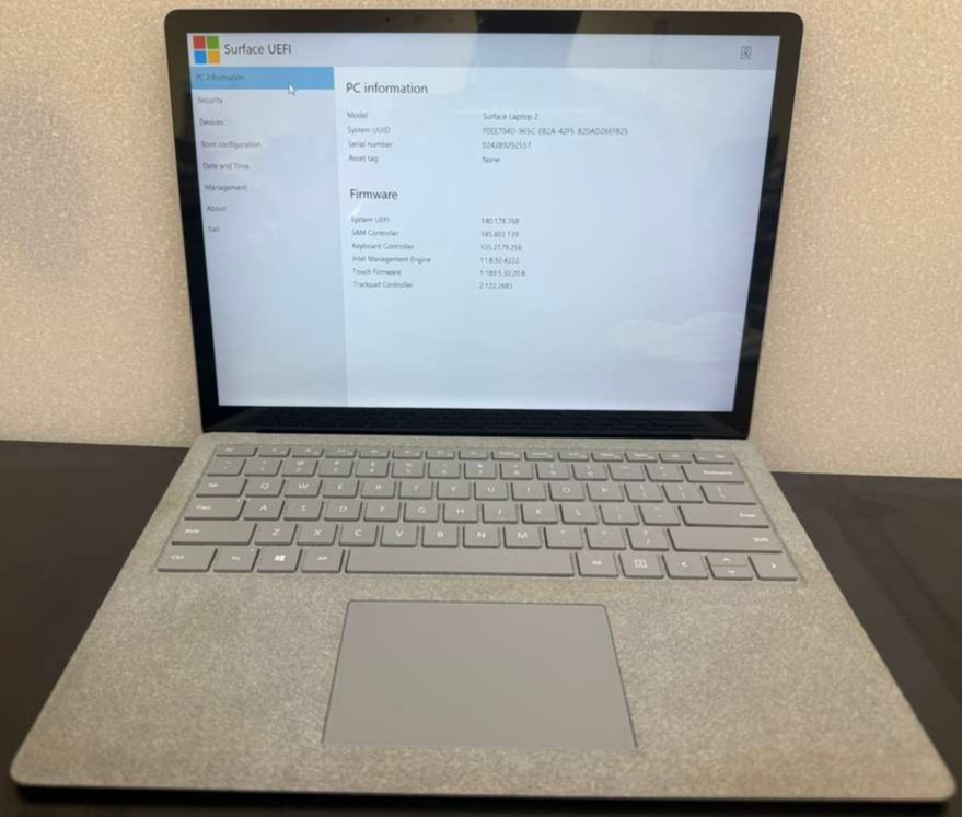 Microsoft Surface Laptop 2 13.5 Core i5 8th Gen 256GB SSD Touch Laptop