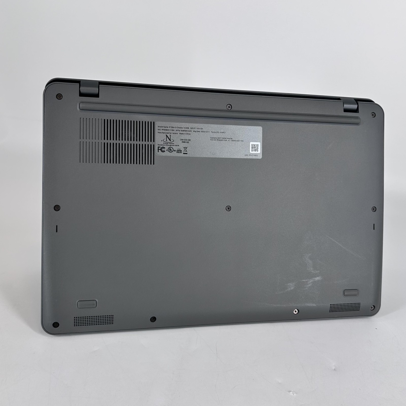 Lenovo IdeaPad Slim 3 14 Grey FHD TOUCH 3.8 GHz i3-N305 8GB 128GB eMMC Good