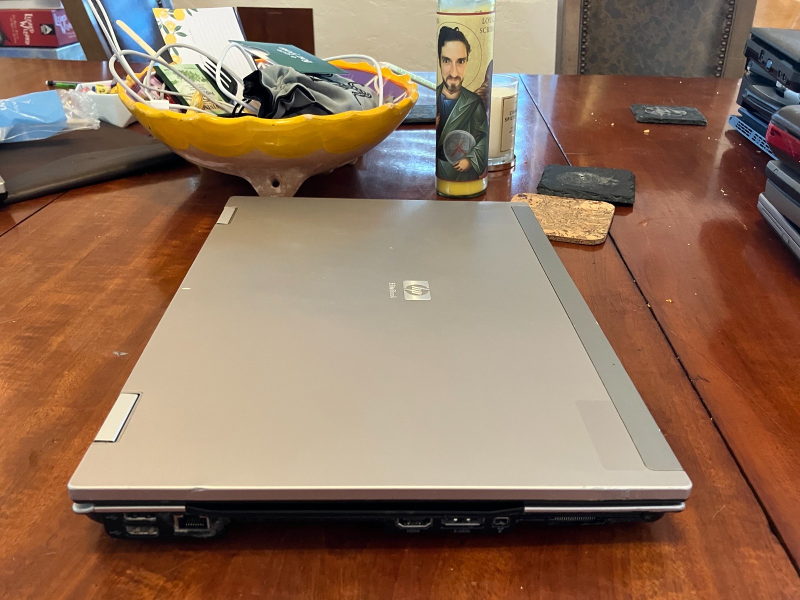 HP Elitebook 6530b 15″ Vintage Laptop Core Duo 2.4Ghz 4GB RAM 120GB SSD Win XP