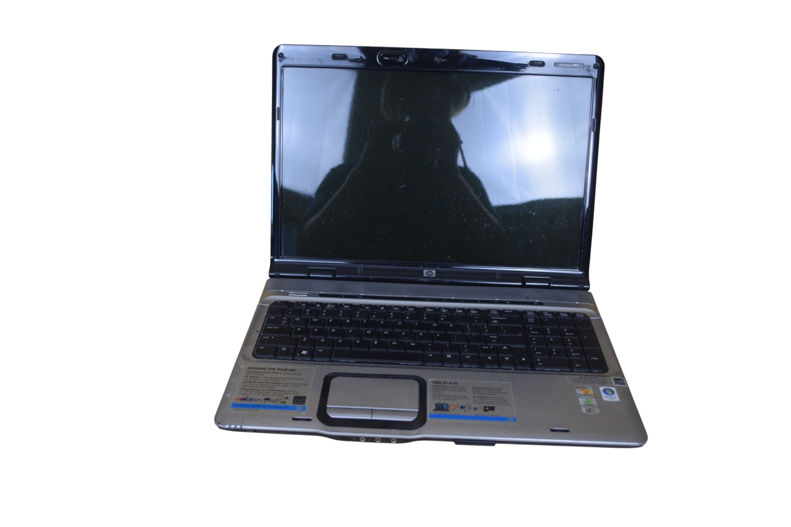 HP Pavilion dv9810us Laptop PC AMD Turion64 X2 Windows Vista NVIDIA DVD RW WiFi