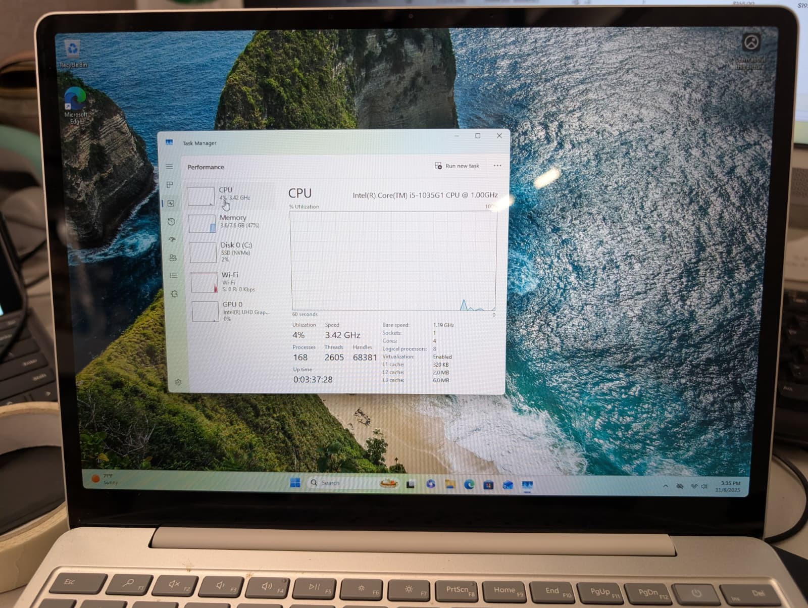 Microsoft Surface Laptop Go 12.4″ Core i5-1035G1 8GB RAM 128GB SSD Win11 Pro-3