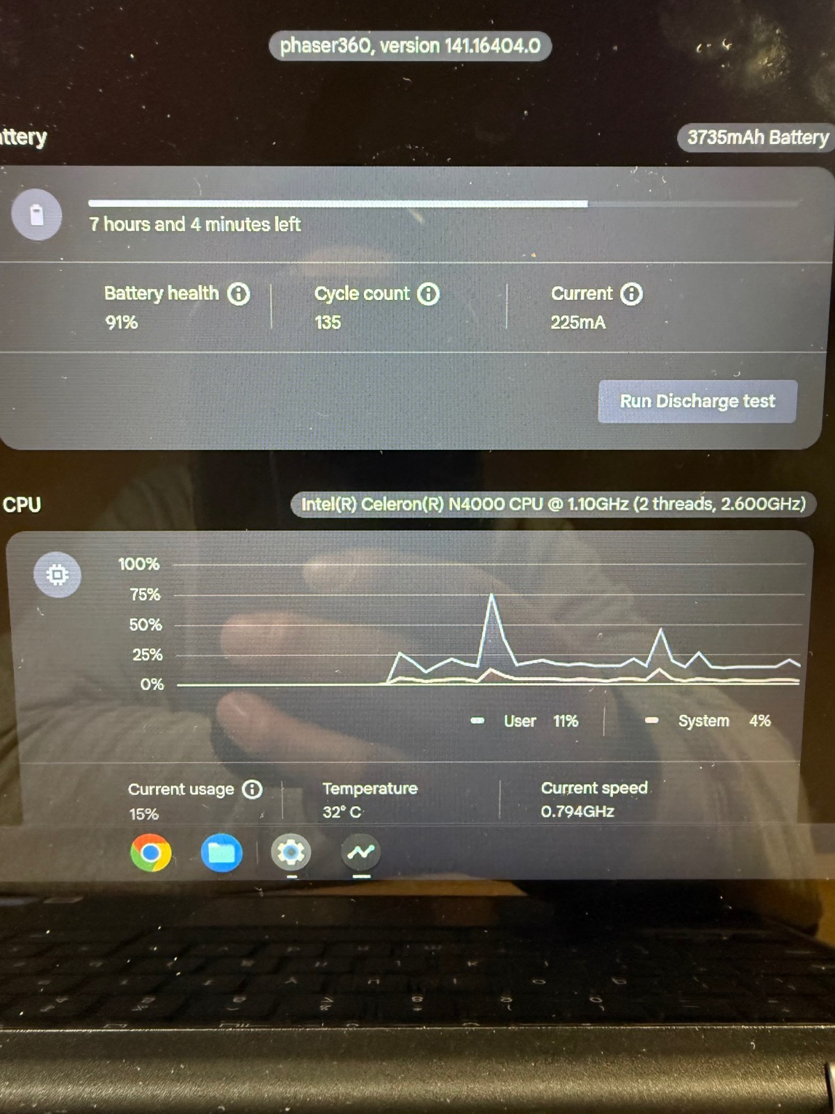 Lenovo 300e Chromebook Intel Celeron 1.8GB SSD 4GB RAM (No Charger Included) #AW