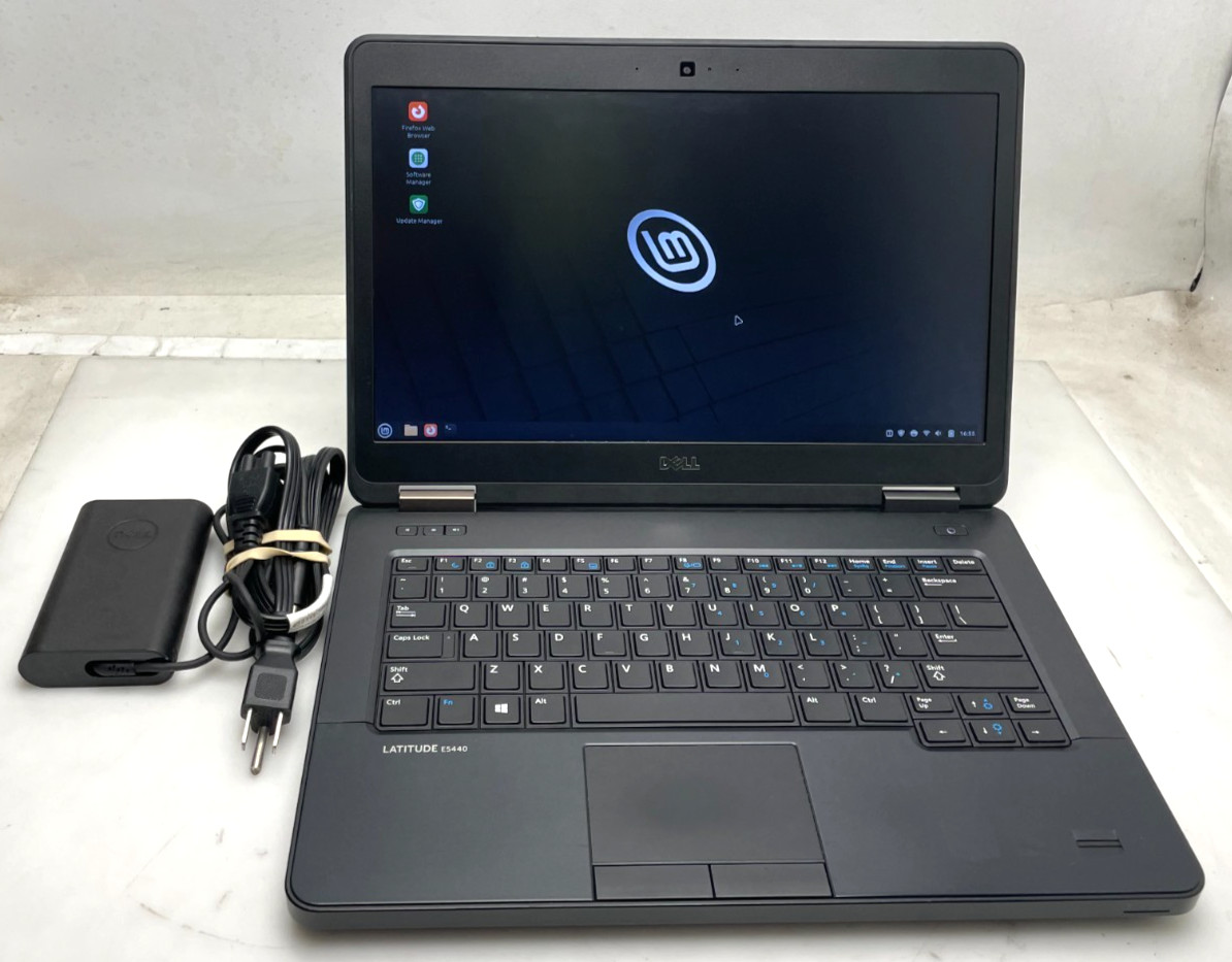 Dell Latitude E5440 14″ i3-4010U 16gb Ram 250gb SSD Linux OS “Good” Bttry