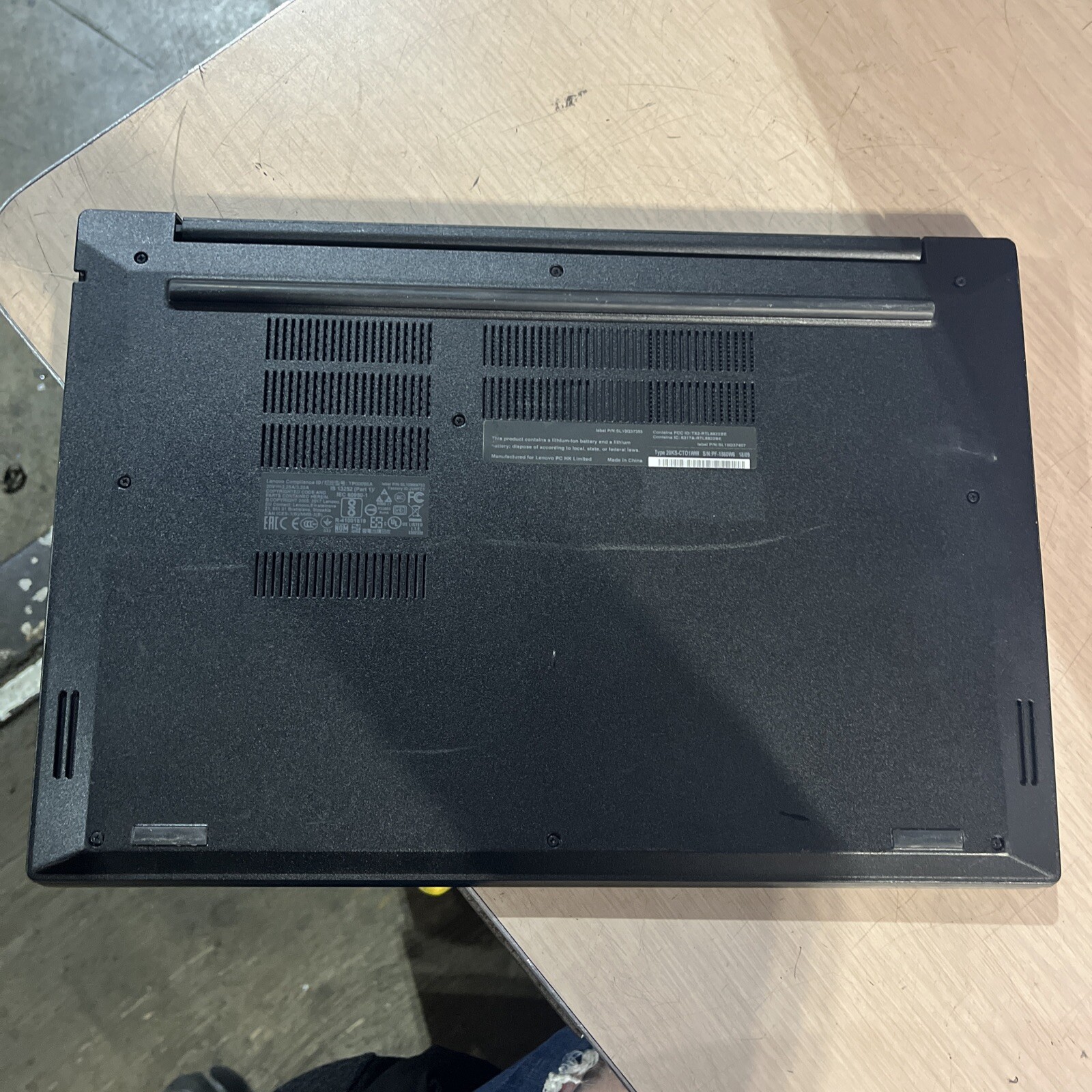 THINKPAD LENOVO E580 INTEL CORE I5-7200U 2.50GHZ 4GB RAM NO HD :