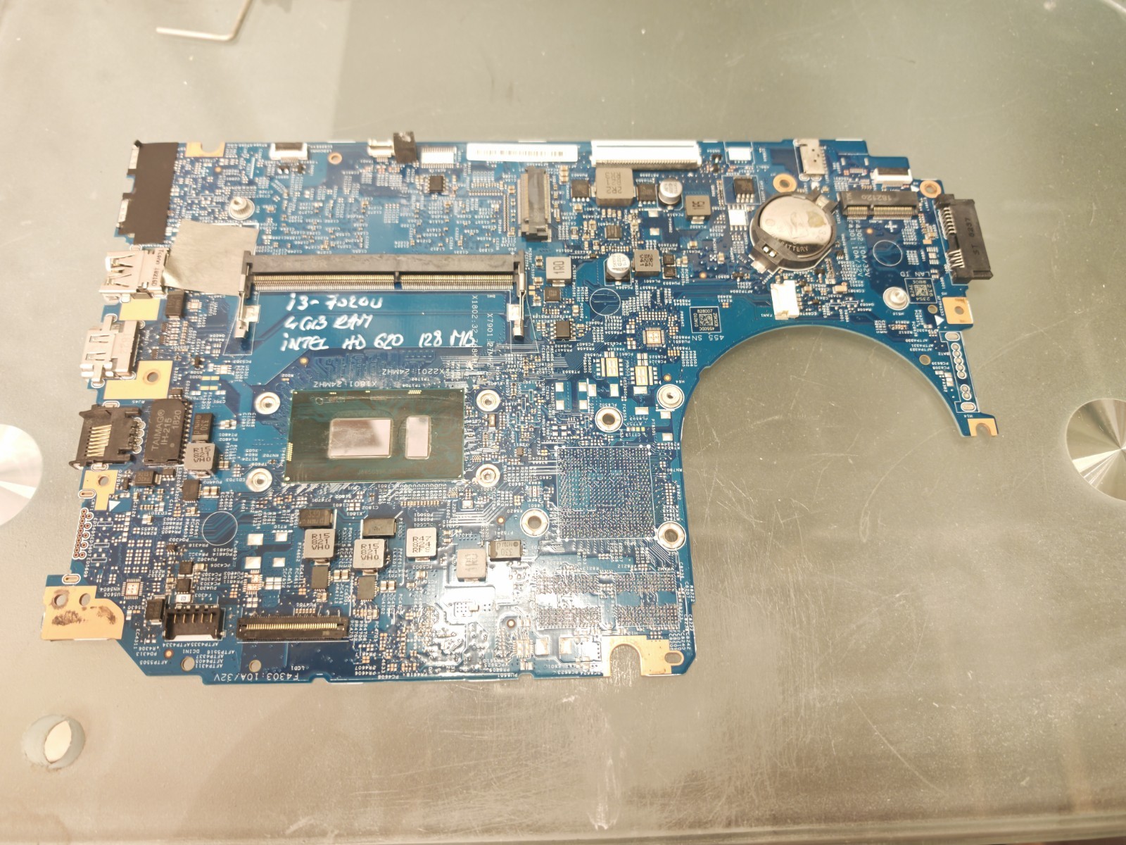 LENOVO V130-15 MOTHERBOARD 448.0DC04.003M INTEL I3-7020U HD 620 4GB RAM