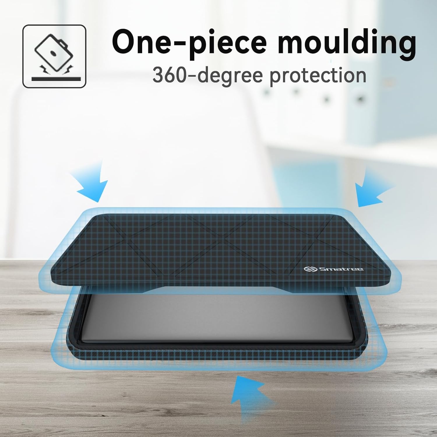 Hard EVA Protective Sleeve for 14inch Latitude 7430 Laptop or 2-in-1 Case