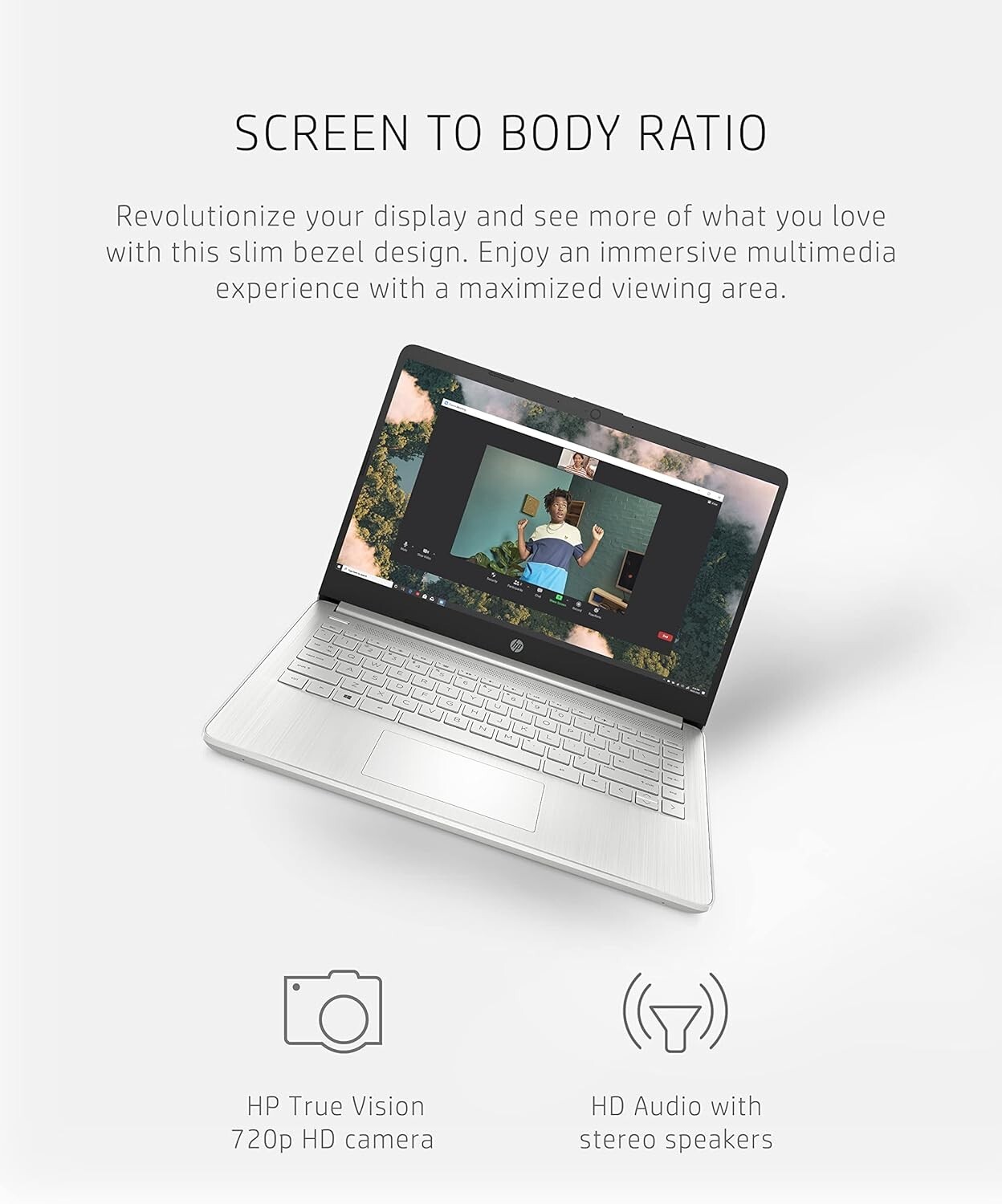 Newest HP Slim Laptop 14″ 4-Core Intel Pentium Upto 32GB RAM & 1TB SSD, Win 11