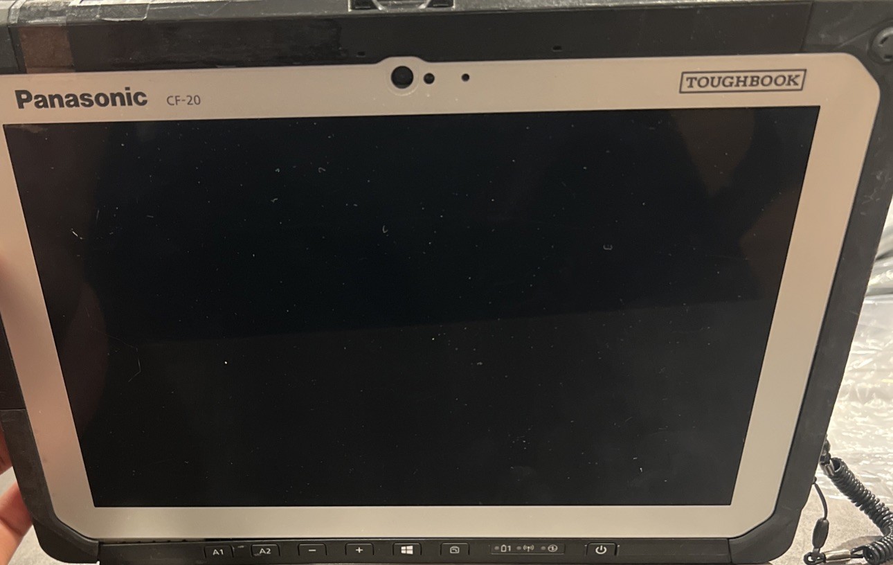 Panasonic CF-20-1 Toughbook 8.0GB Core M5-6Y57 @ 1.10 GHz No Battery/HDD