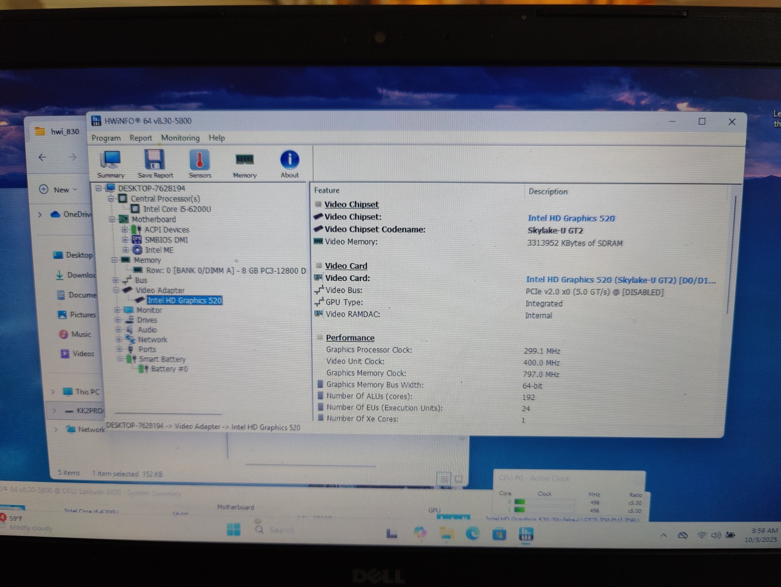 Dell Latitude 3470 Intel i5-6200U 2.30GHz 8GB RAM 256GB Win 11 Pro Tested!