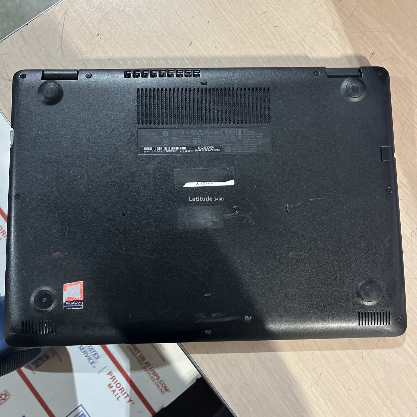 DELL LATITUDE 3490 INTEL CORE I5-8250U 1.60GHZ 8GB RAM NO HD ,