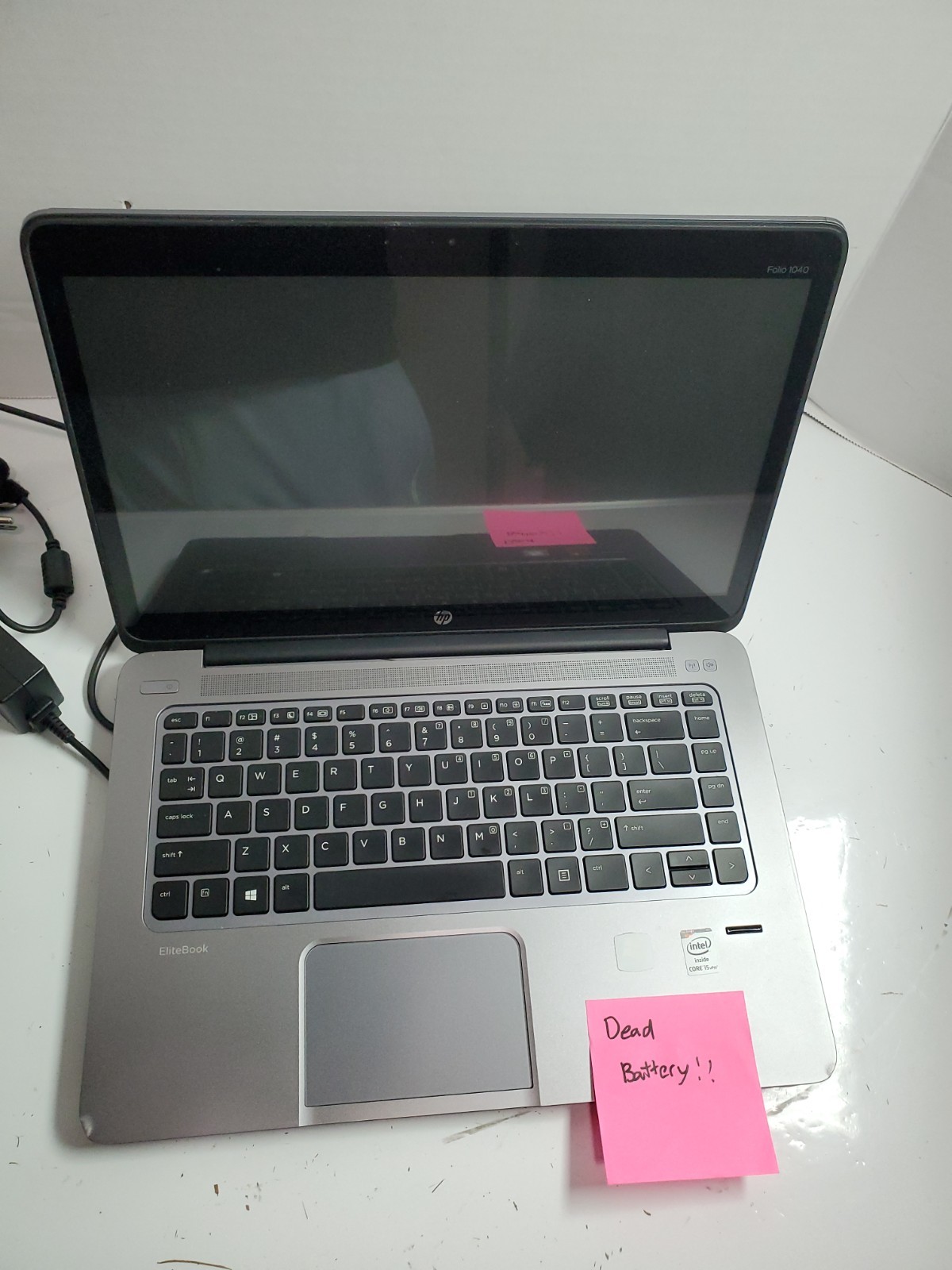 HP Elitebook Folio 1040 G1 14″ Intel Core i5-4300U 1.9GHz 8gb RAM 180GB HD Win
