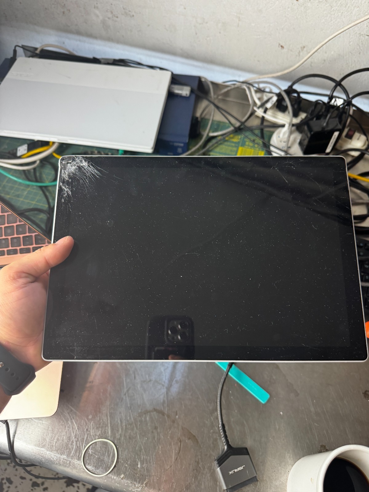 Microsoft Surface Pro 7 Core I5-1035G4 128GB SSD 8GB RAM Laptop For Repair #6582