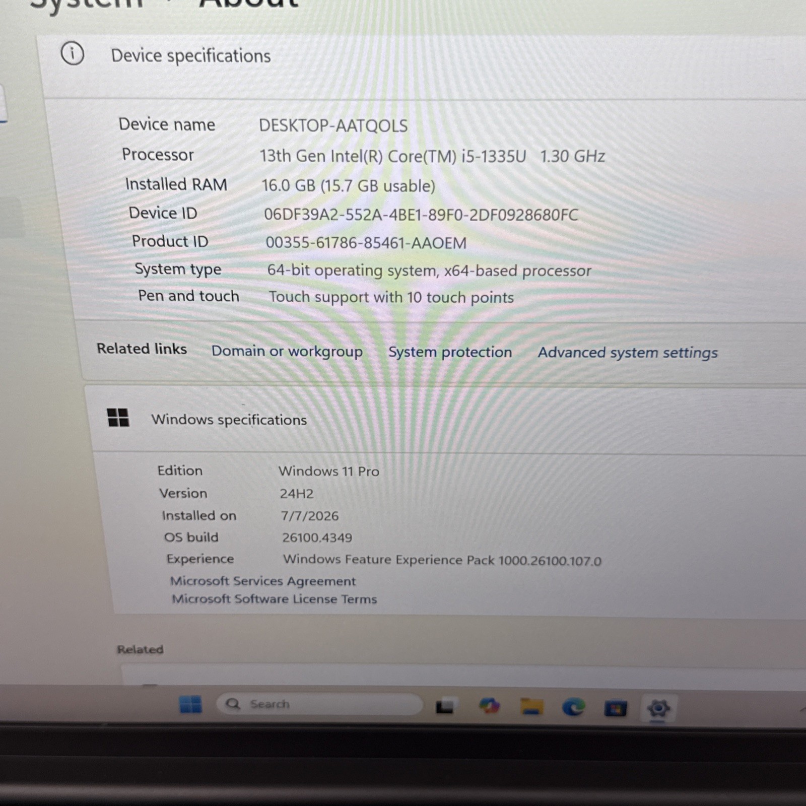 Lenovo ThinkPad E14 Gen 5 14-inch Touchscreen – Intel Core i5-1335U 16GB 512GB