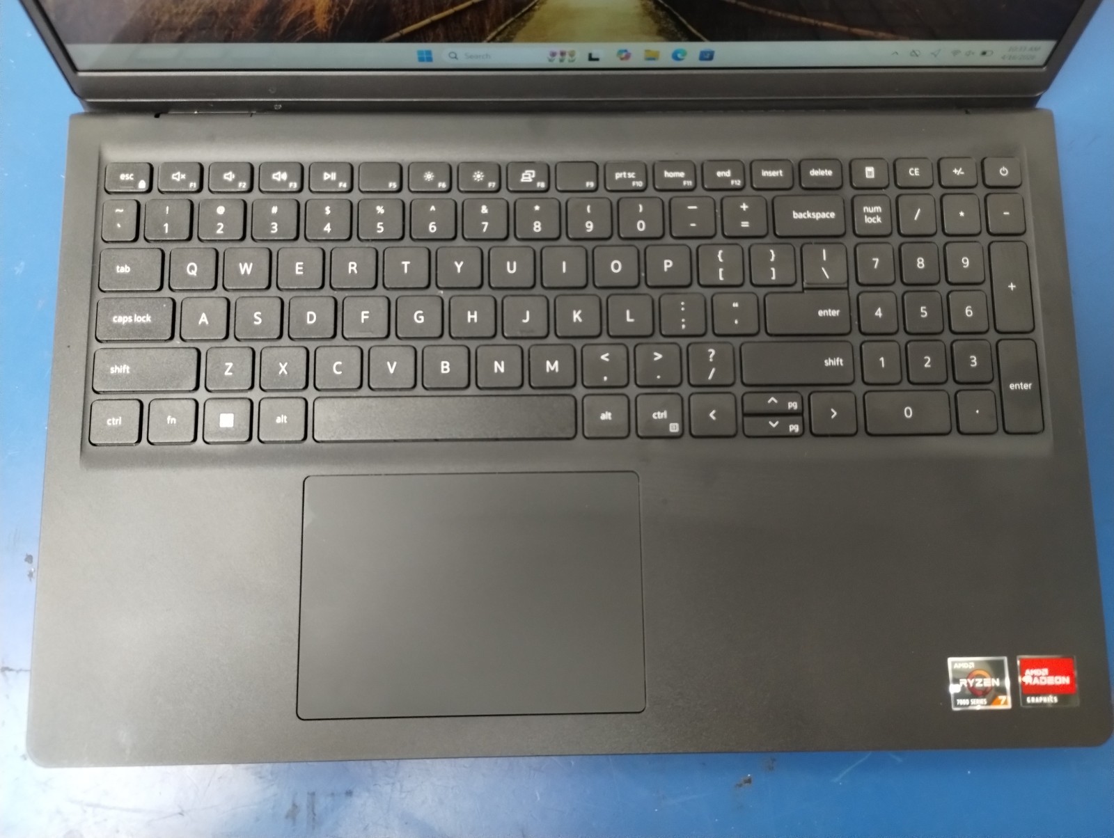 DELL 15 DC15255 G8MK9, AMD Ryzen 7 7730U, 2.00 GHz, 16 GB RAM, 512 GB NVMe SSD