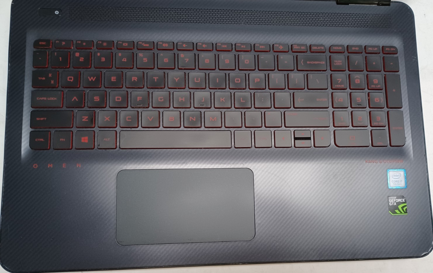 HP Omen 15-AX250WM Gaming Laptop i7-7700HQ GTX 1050 Ti 8GB RAM NO BOOT PARTS