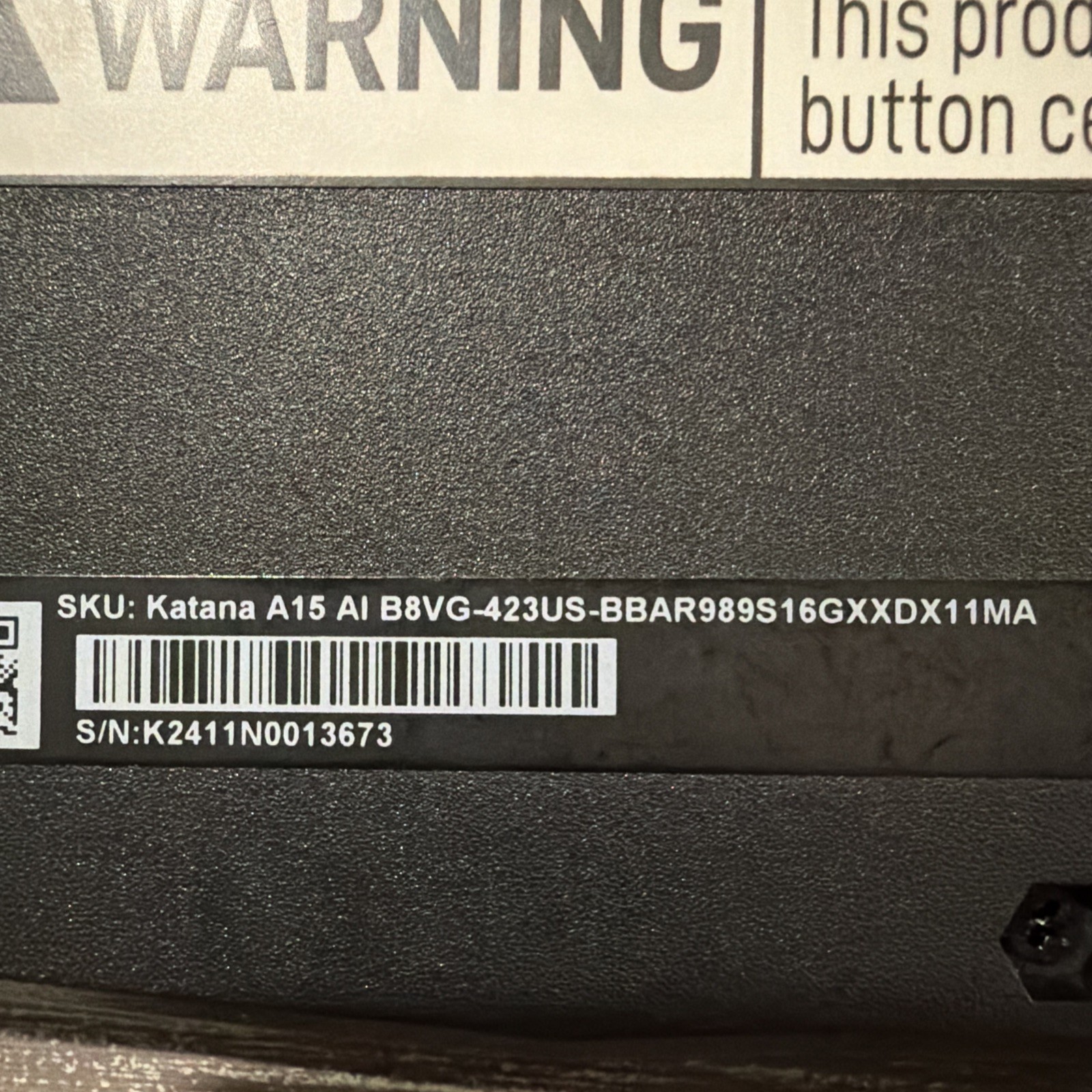MSI Katana A15 AI Gaming Laptop AMD Ryzen 9 8945HS RTX 4070 16GB 1TB 15.6″ WIN11