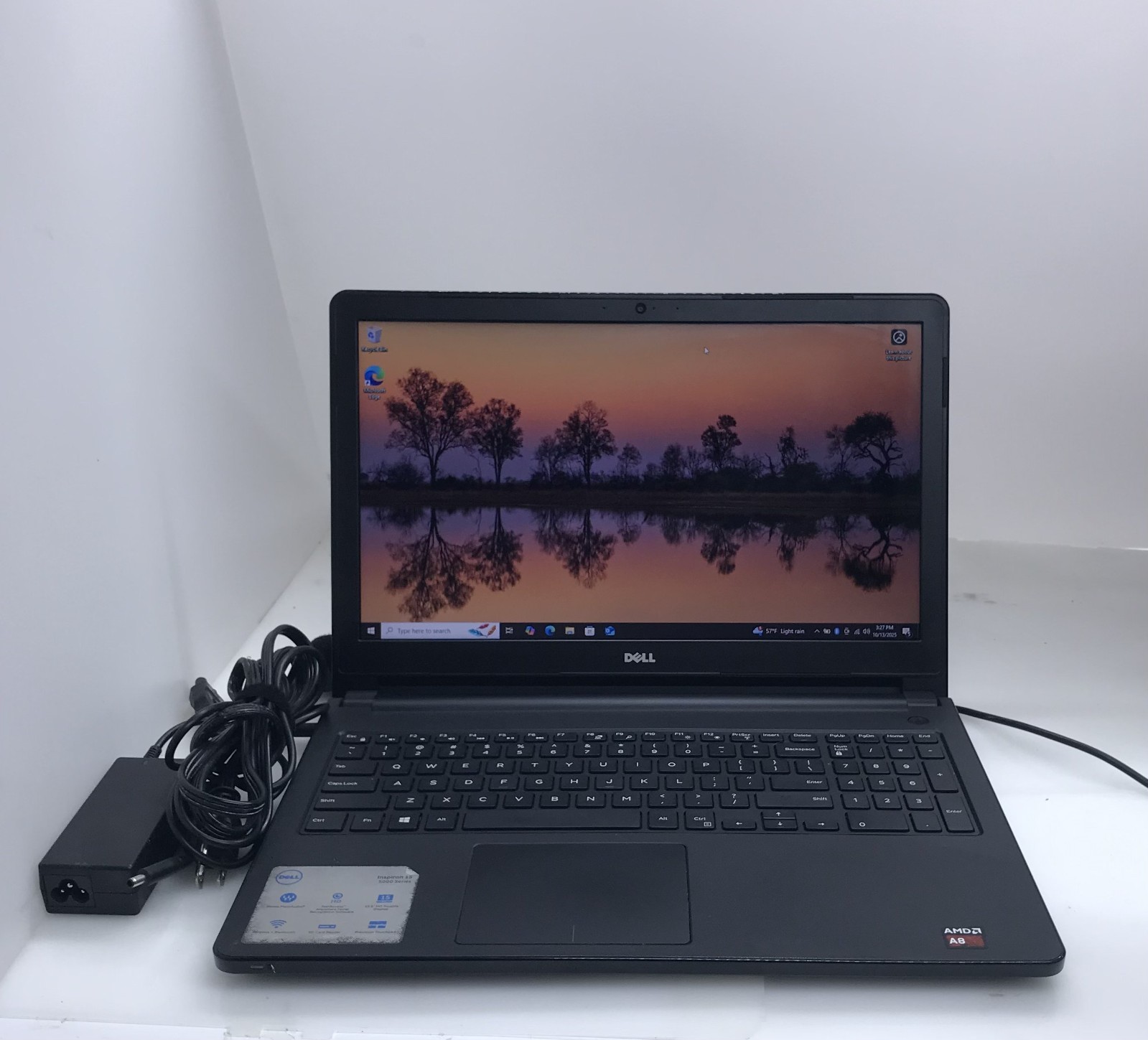 DELL INSPIRON 5555 AMD A8-7410@2.20GHz 8GB 256GB SSD W10P WAC *READ