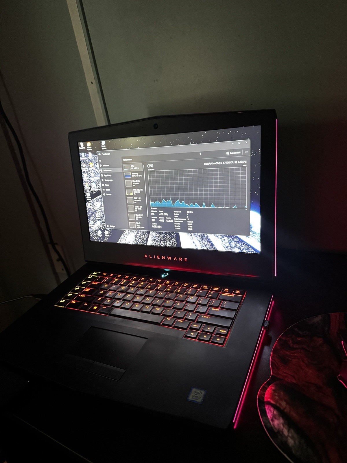 Alienware 15 R4 15.6in i7-8750H 16GB 1TB SSD GTX 1060 Win 11